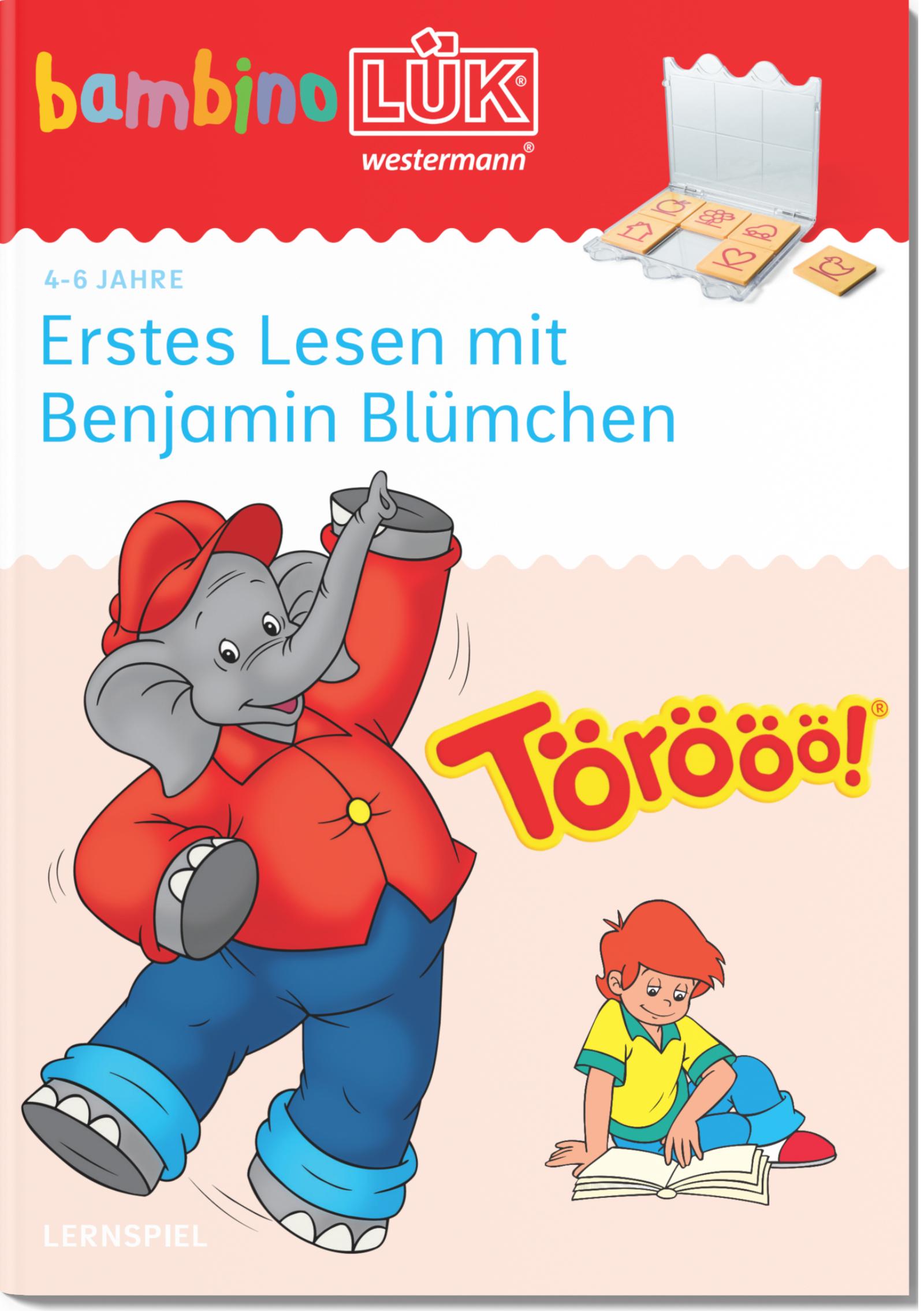 Vorderes Coverbild bambinoLÜK. Kindergarten/Vorschule Lesen lernen mit Benjamin Blümchen