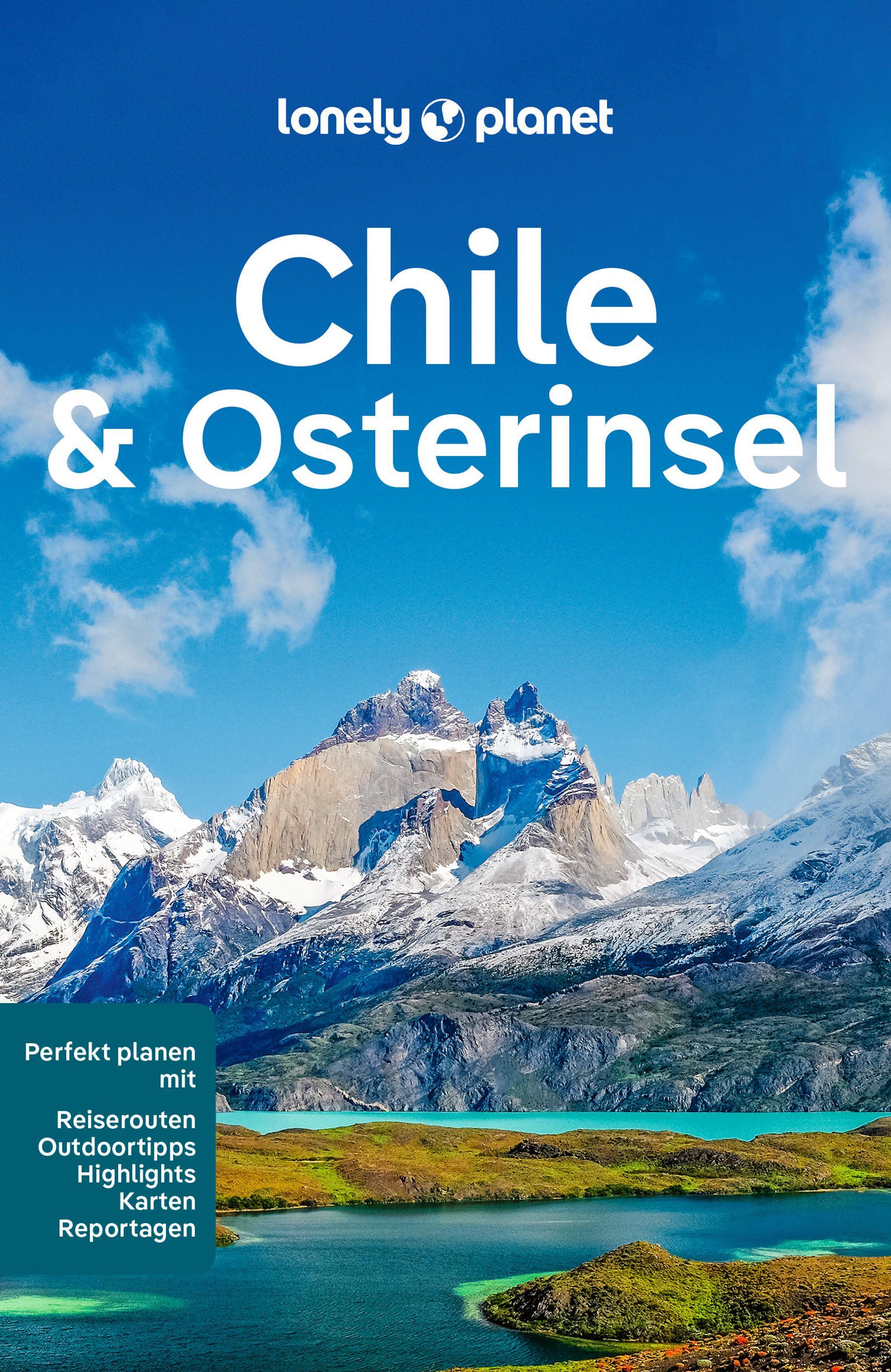 Vorderes Coverbild LONELY PLANET Reiseführer Chile & Osterinsel