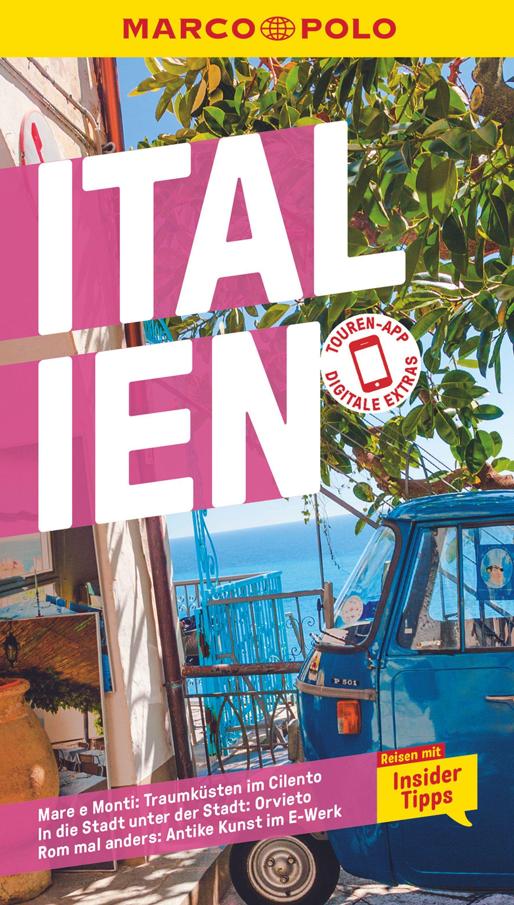 Vorderes Coverbild MARCO POLO Reiseführer Italien