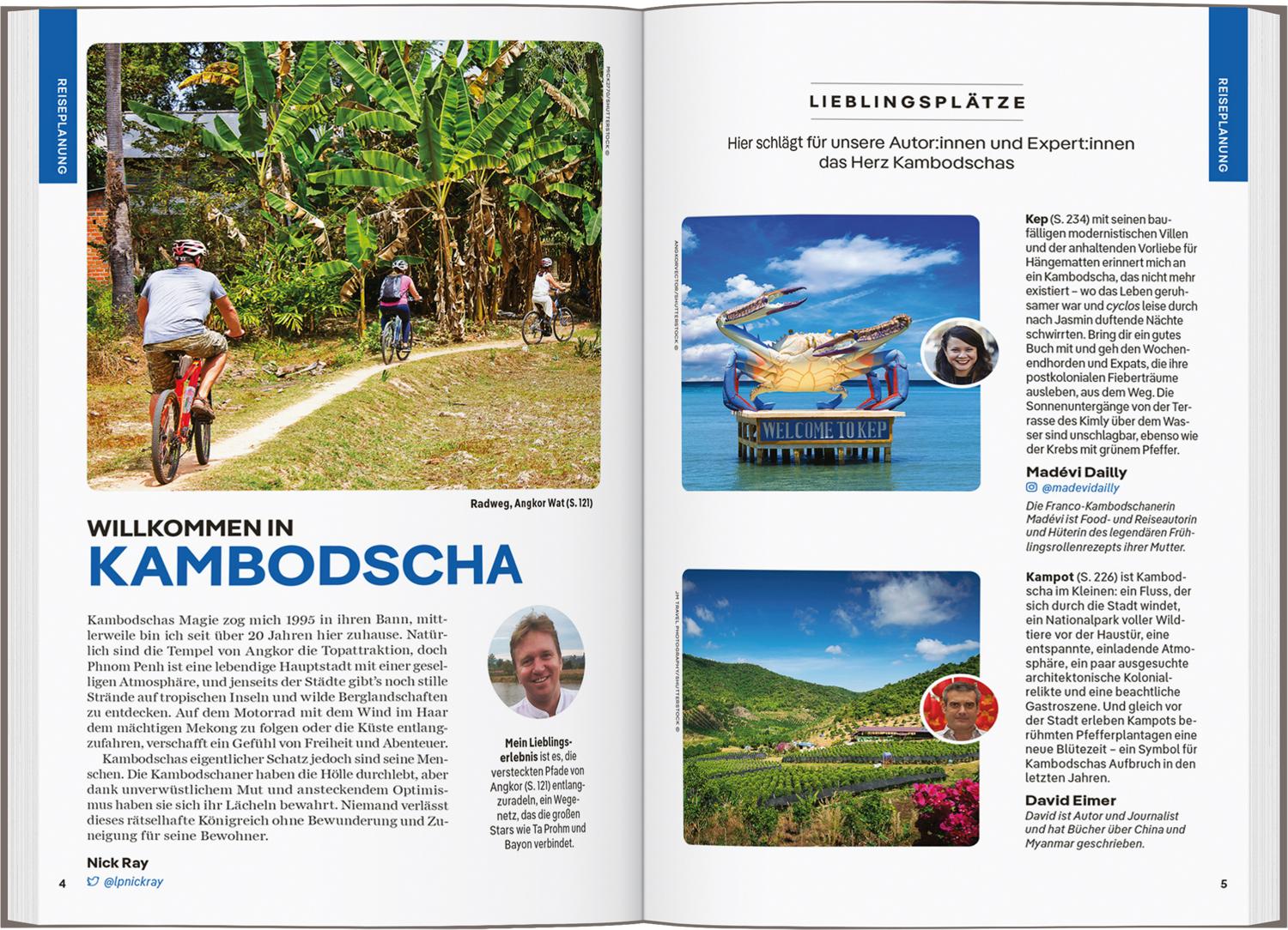 Beispielinhalt (Bild) LONELY PLANET Reiseführer Kambodscha
