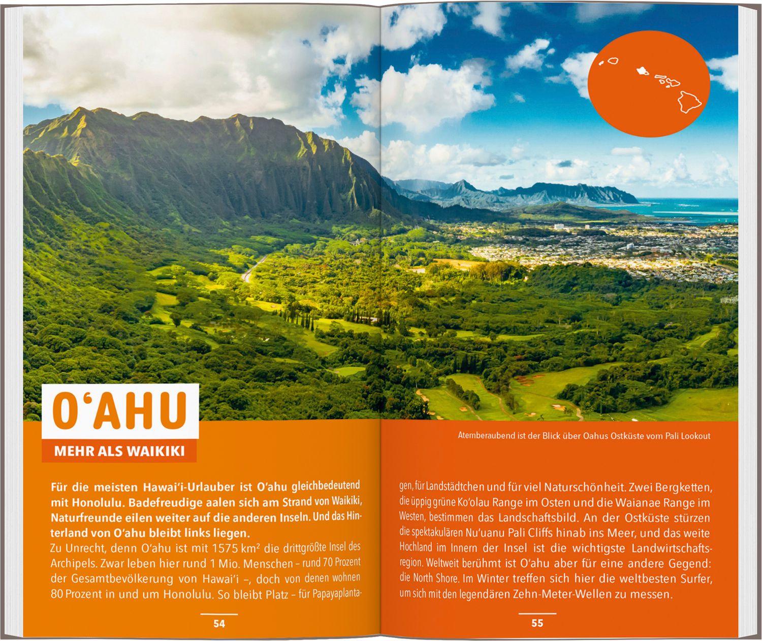 Beispielinhalt (Bild) MARCO POLO Reiseführer Hawaii