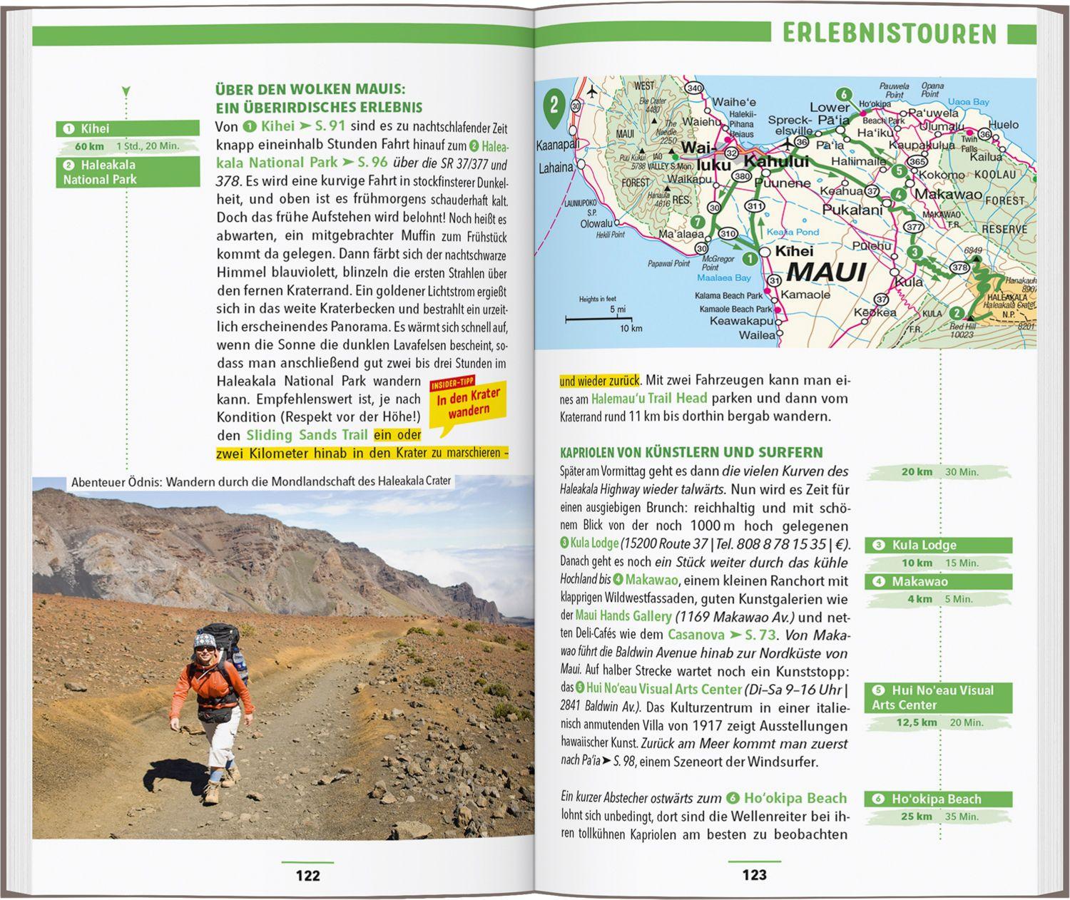 Beispielinhalt (Bild) MARCO POLO Reiseführer Hawaii