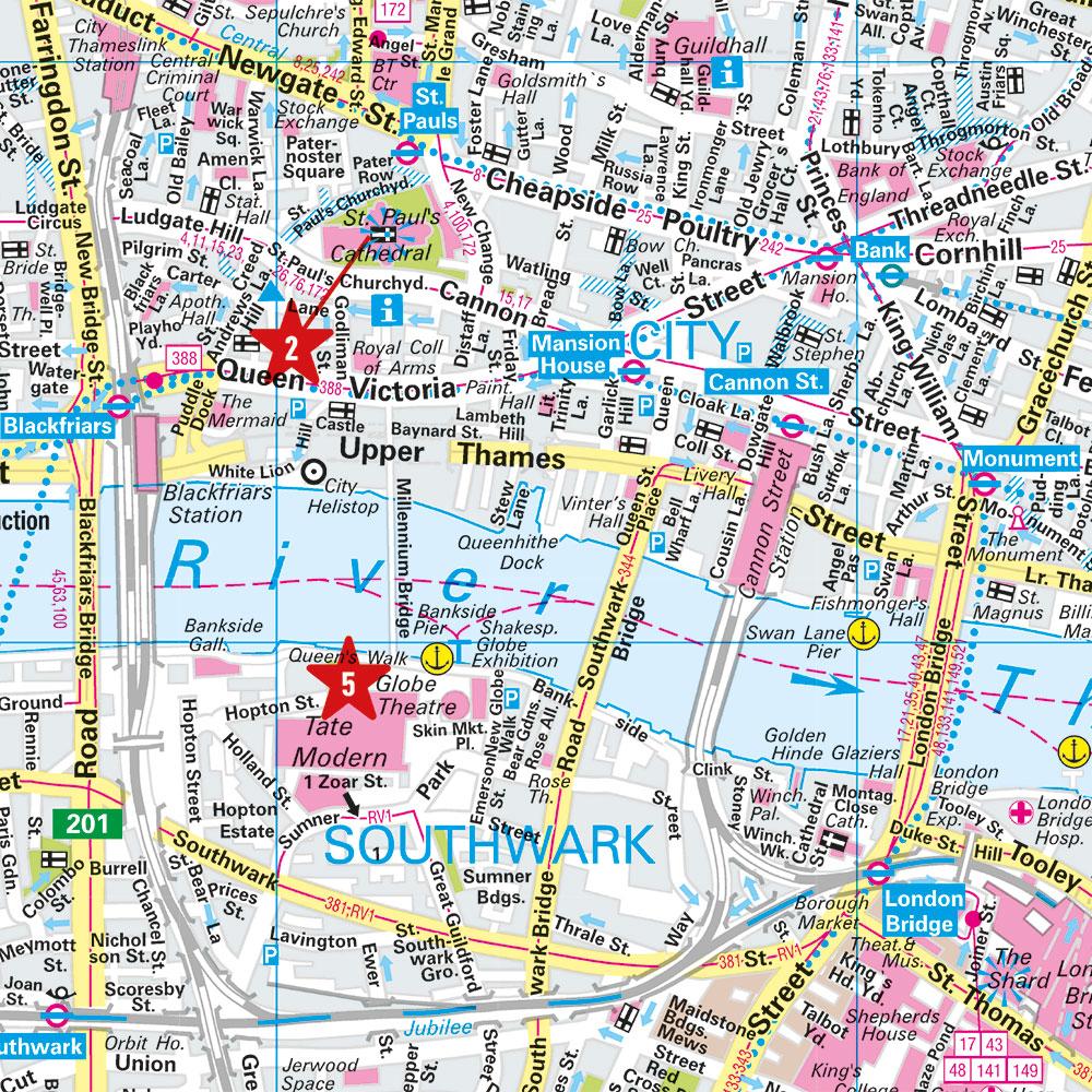 Beispielinhalt (Bild) MARCO POLO Cityplan London 1:12.000
