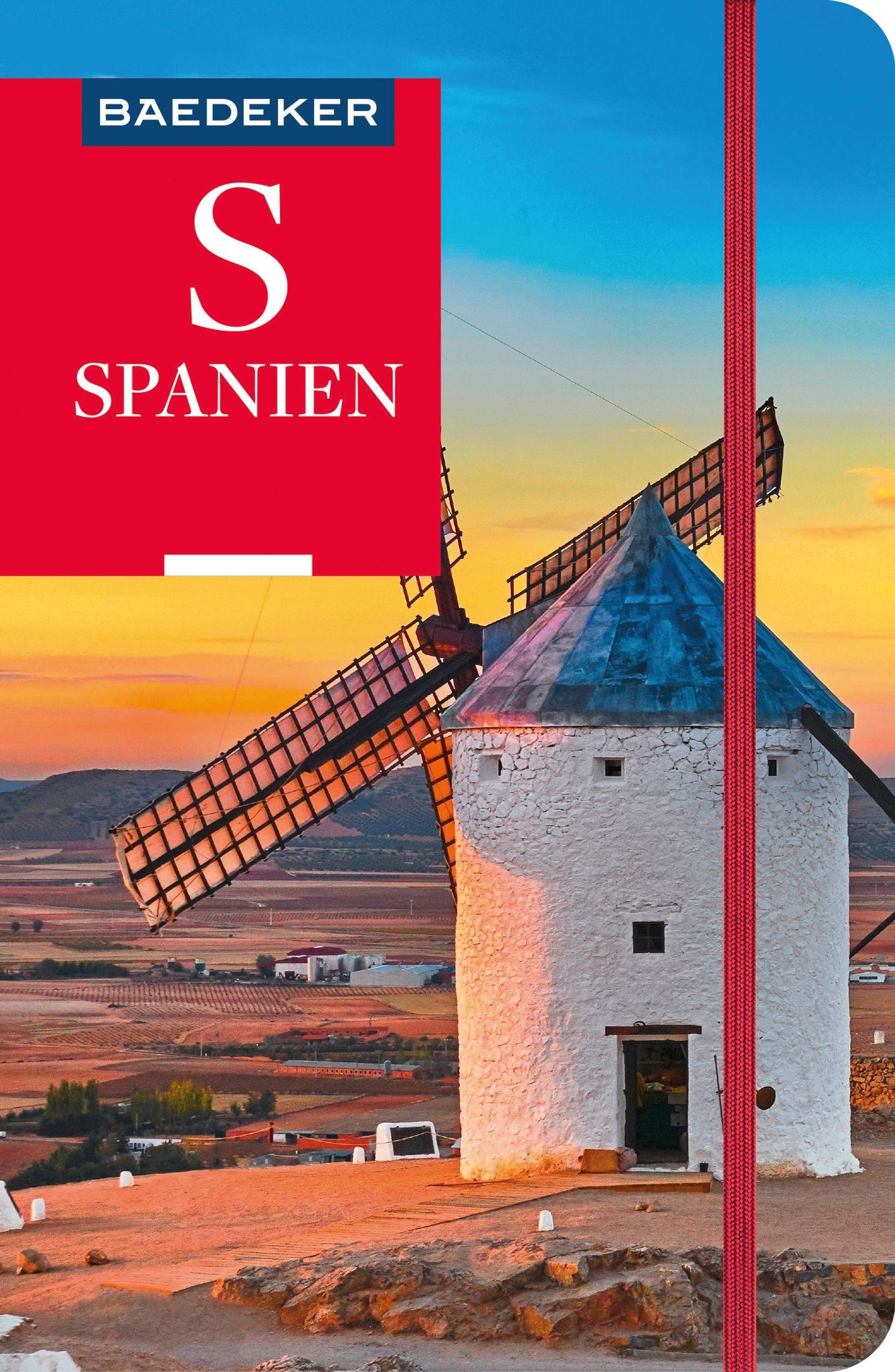 Vorderes Coverbild Baedeker Reiseführer Spanien