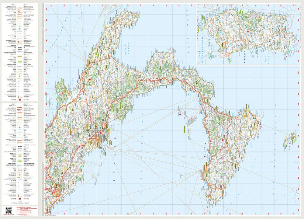 Beispielinhalt (Bild) MARCO POLO Reisekarte Italien 1:850.000