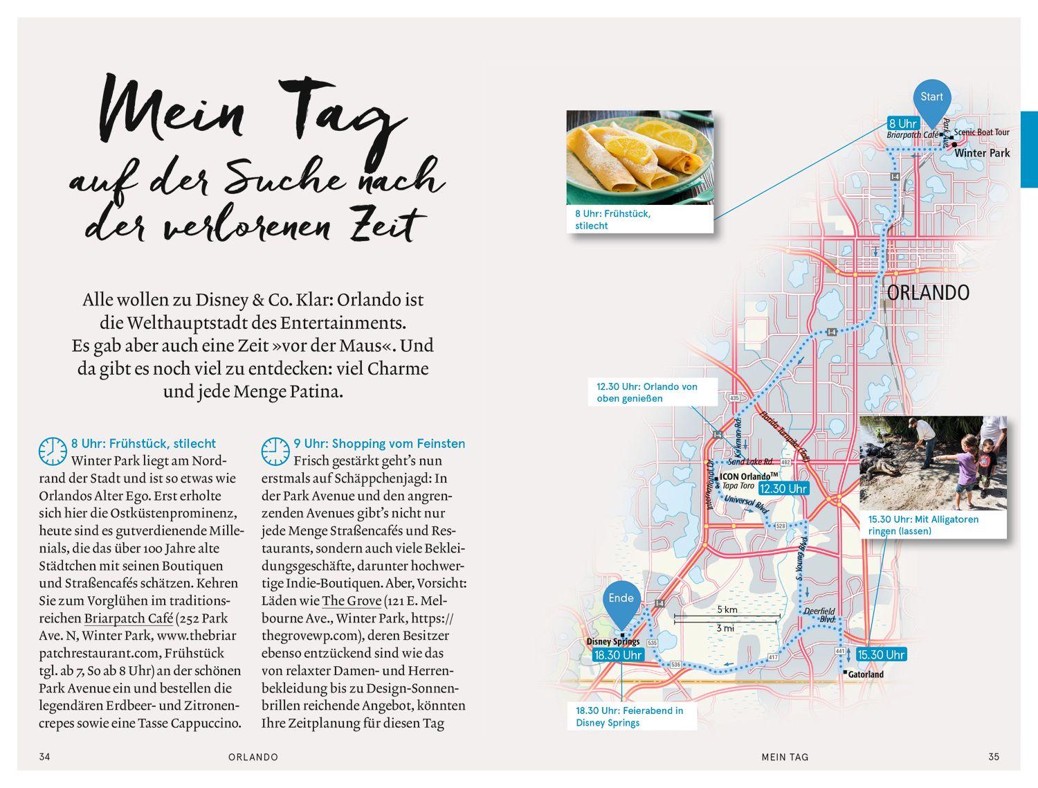 Beispielinhalt (Bild) Baedeker SMART Reiseführer Florida