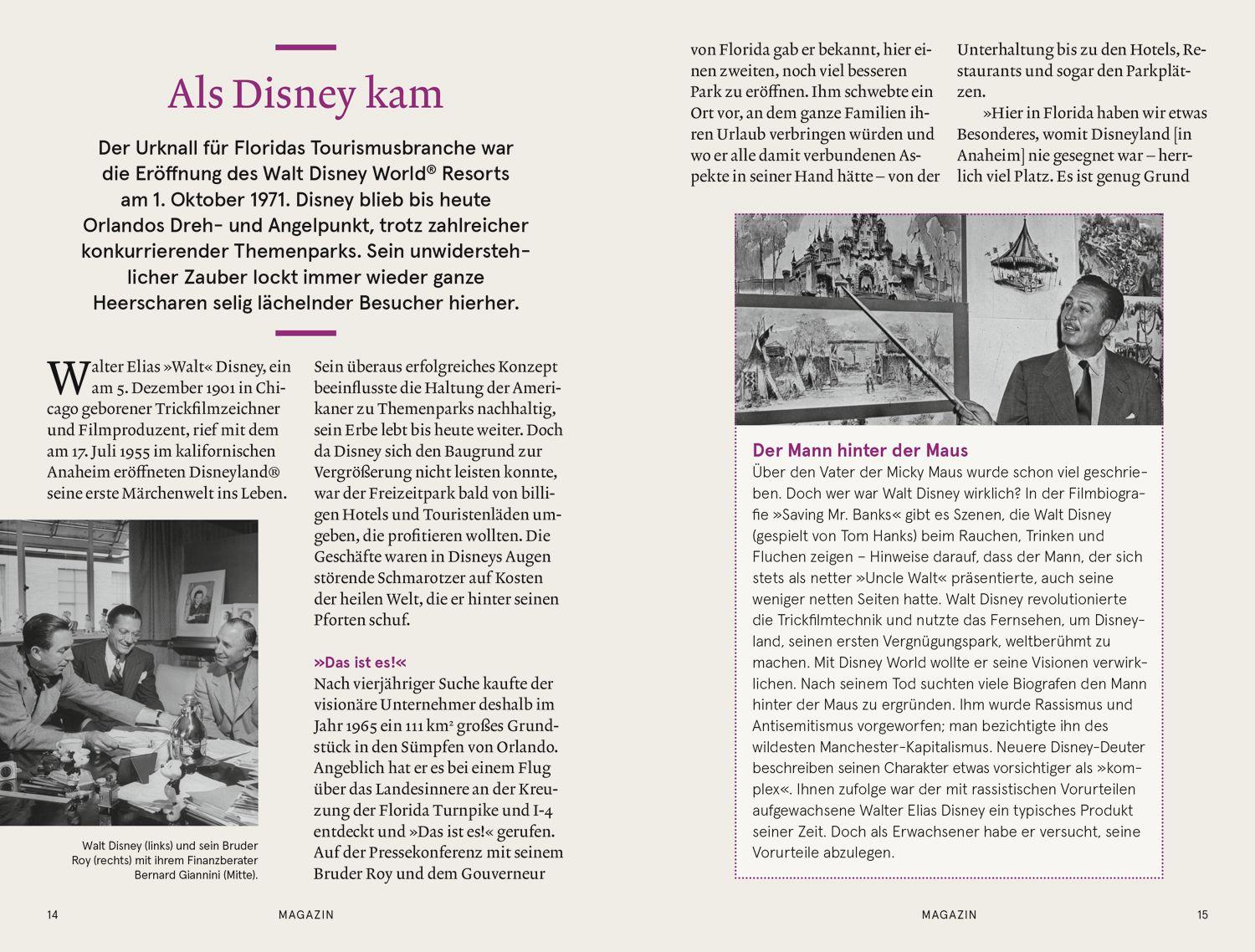 Beispielinhalt (Bild) Baedeker SMART Reiseführer Florida