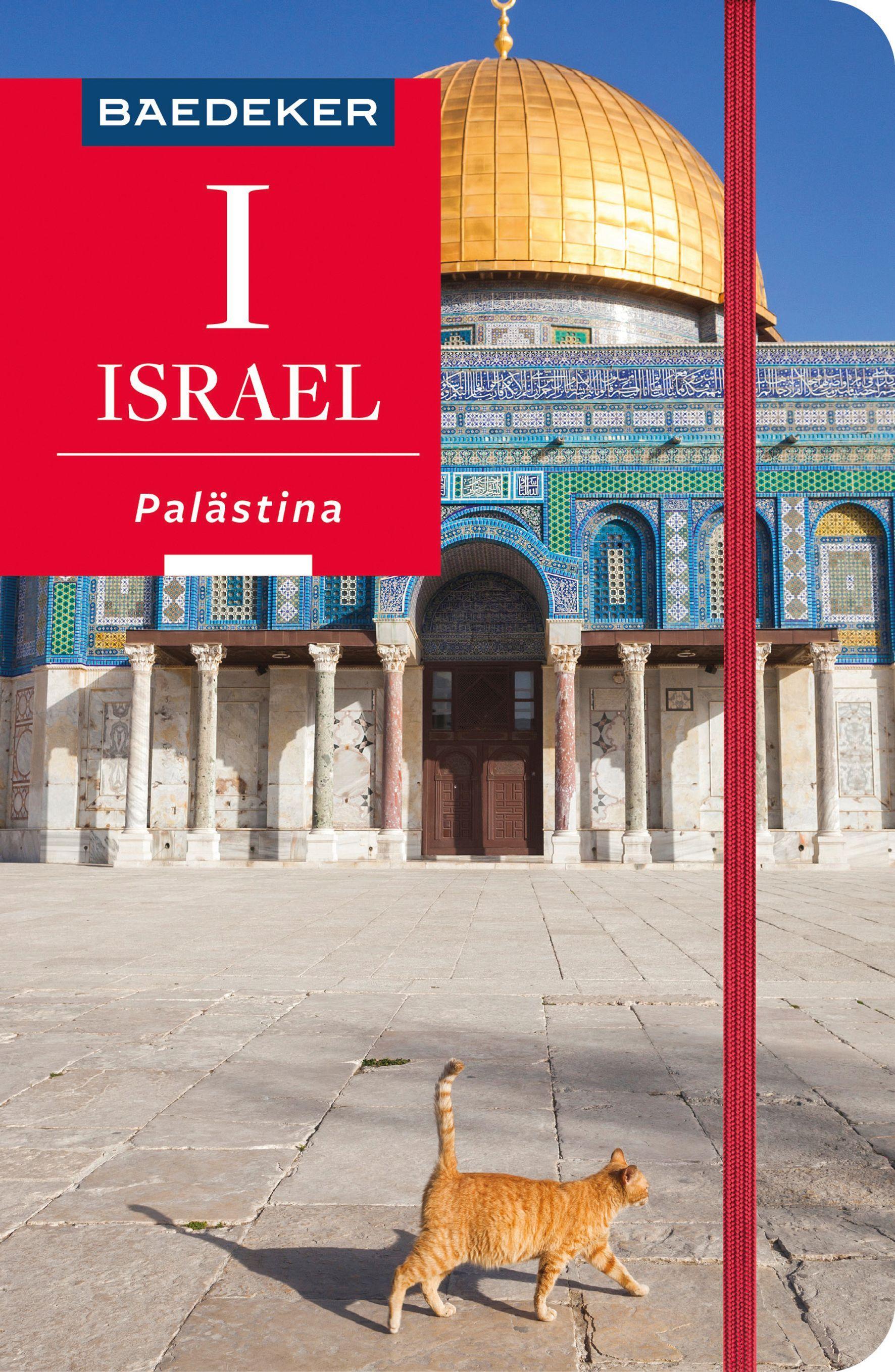 Vorderes Coverbild Baedeker Reiseführer Israel, Palästina