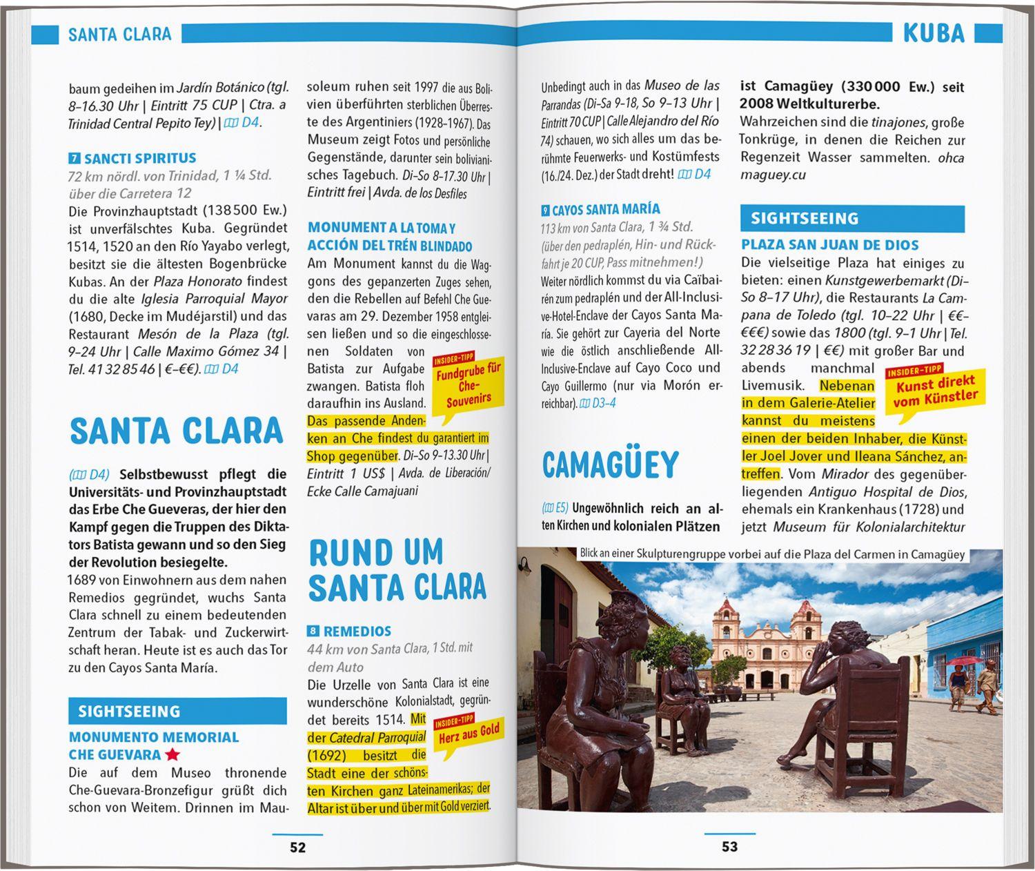 Beispielinhalt (Bild) MARCO POLO Reiseführer Karibik, Große Antillen, Dominikanische Republik, Puerto Rico, Kuba, Jamaika, Bahamas, Cayman Islands