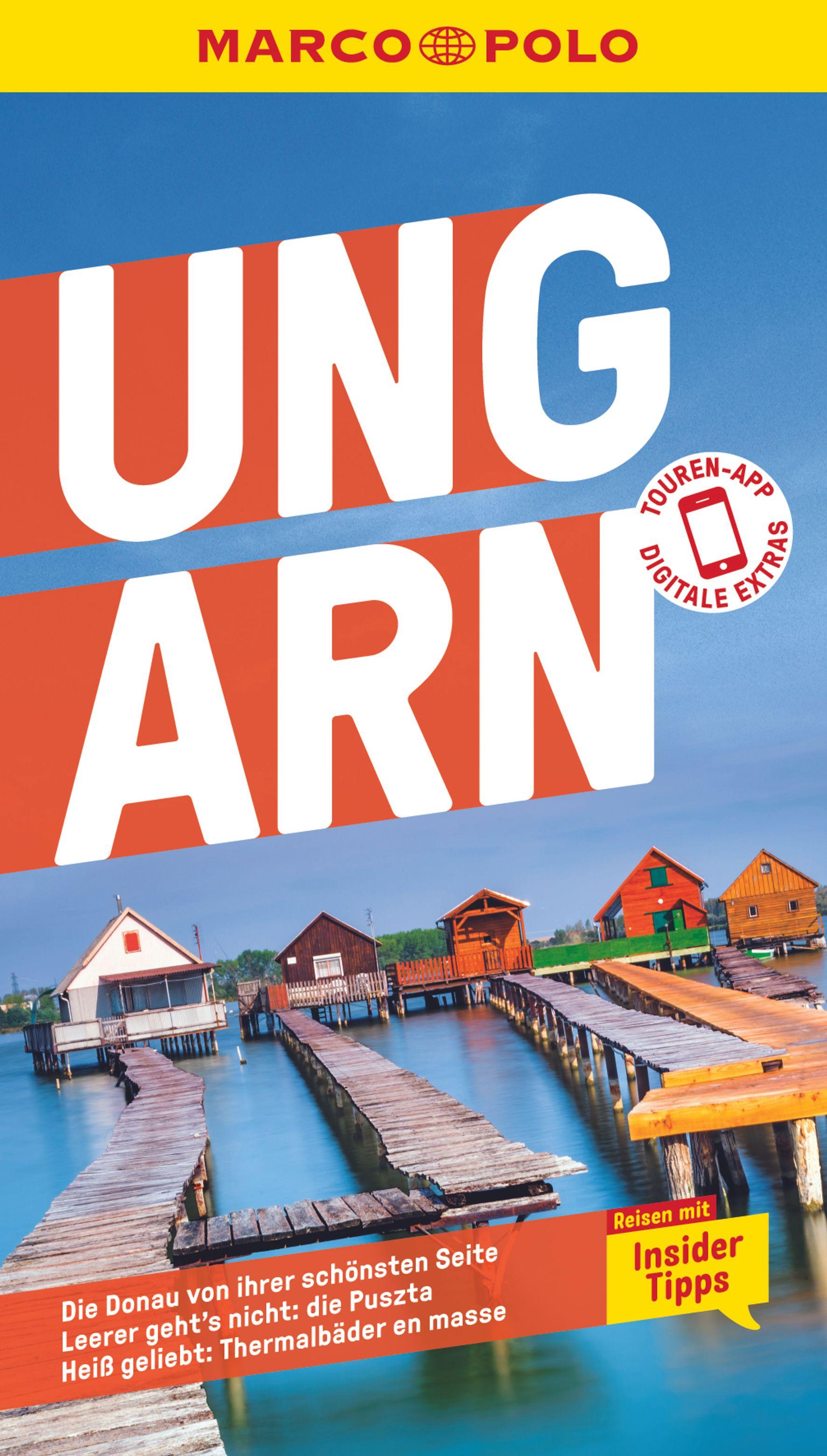 Vorderes Coverbild MARCO POLO Reiseführer Ungarn