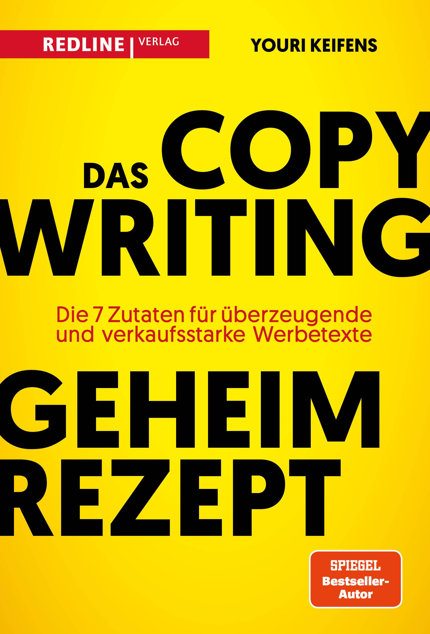 Vorderes Coverbild Das Copywriting-Geheimrezept