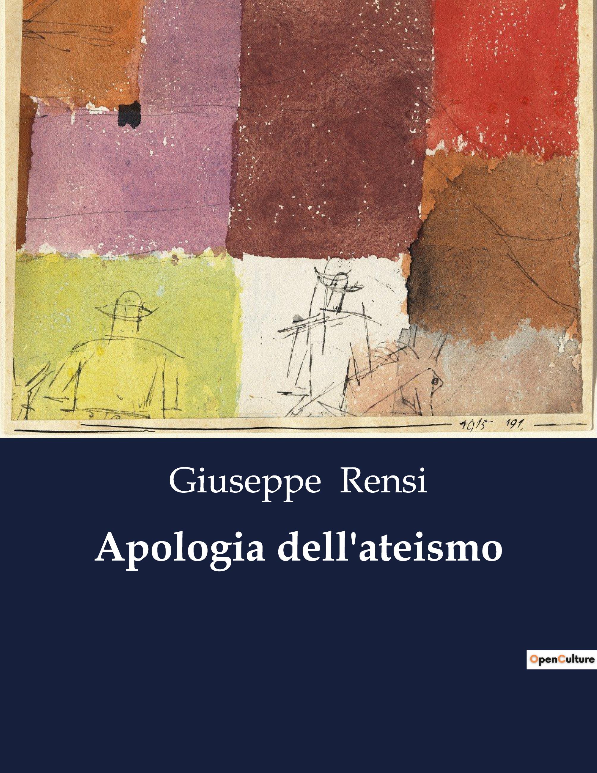 Vorderes Coverbild Apologia dell'ateismo