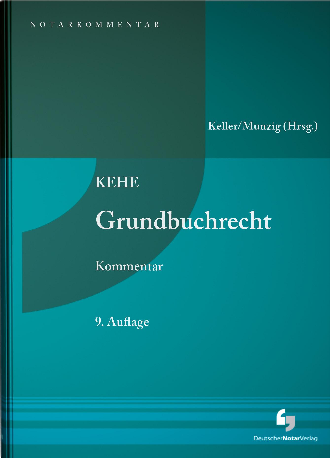 Vorderes Coverbild KEHE Grundbuchrecht - Kommentar