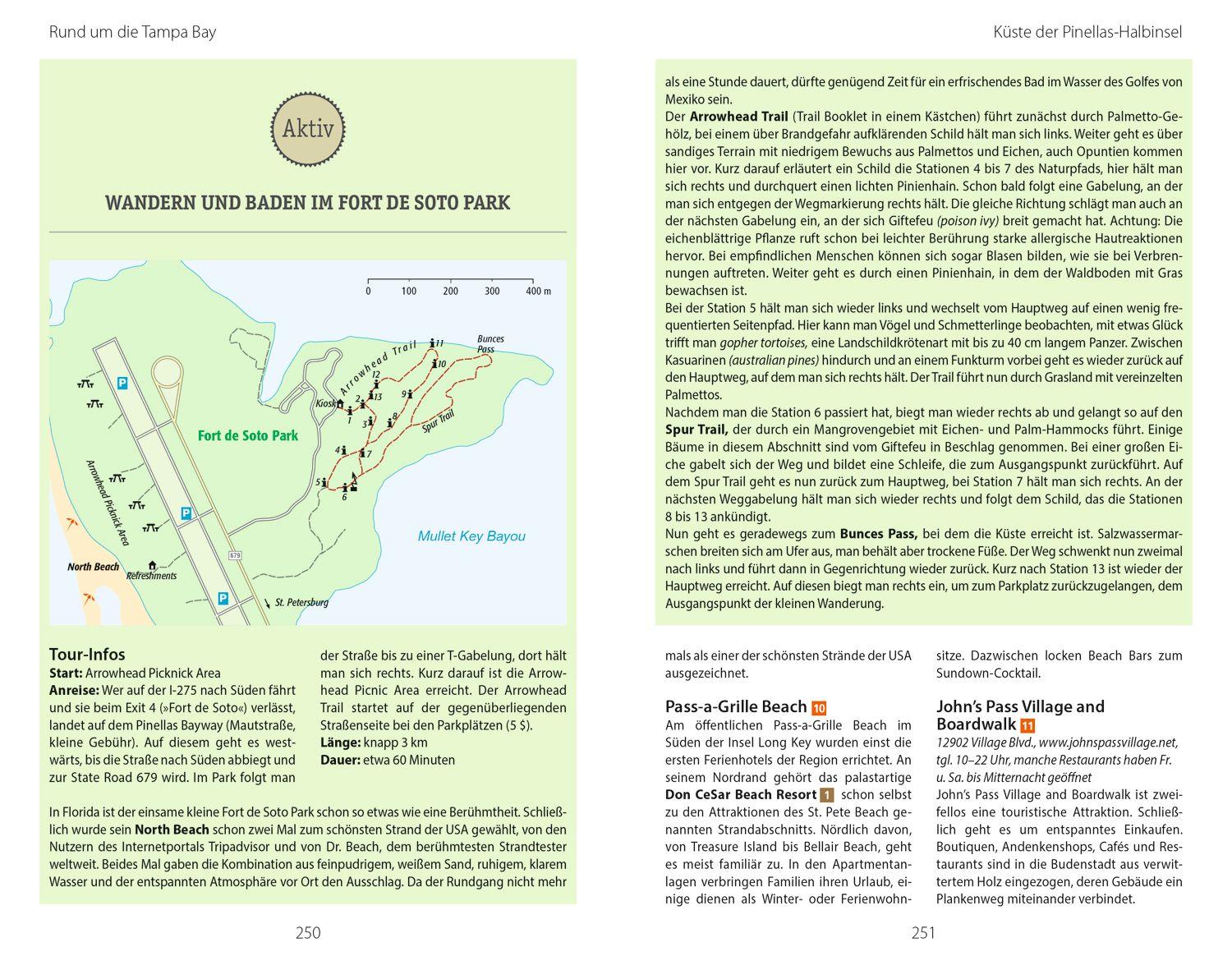 Beispielinhalt (Bild) DUMONT Reise-Handbuch Reiseführer Florida