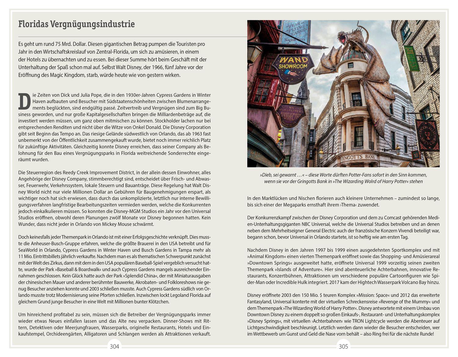 Beispielinhalt (Bild) DUMONT Reise-Handbuch Reiseführer Florida