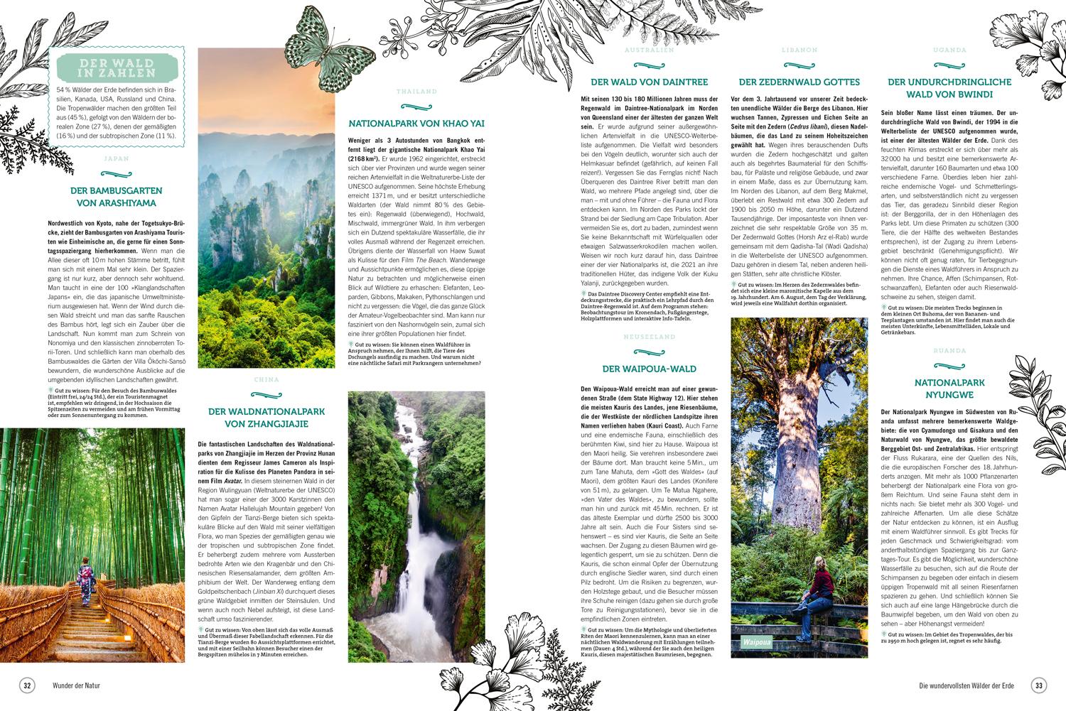 Beispielinhalt (Bild) DUMONT Bildband Atlas der Reiselust