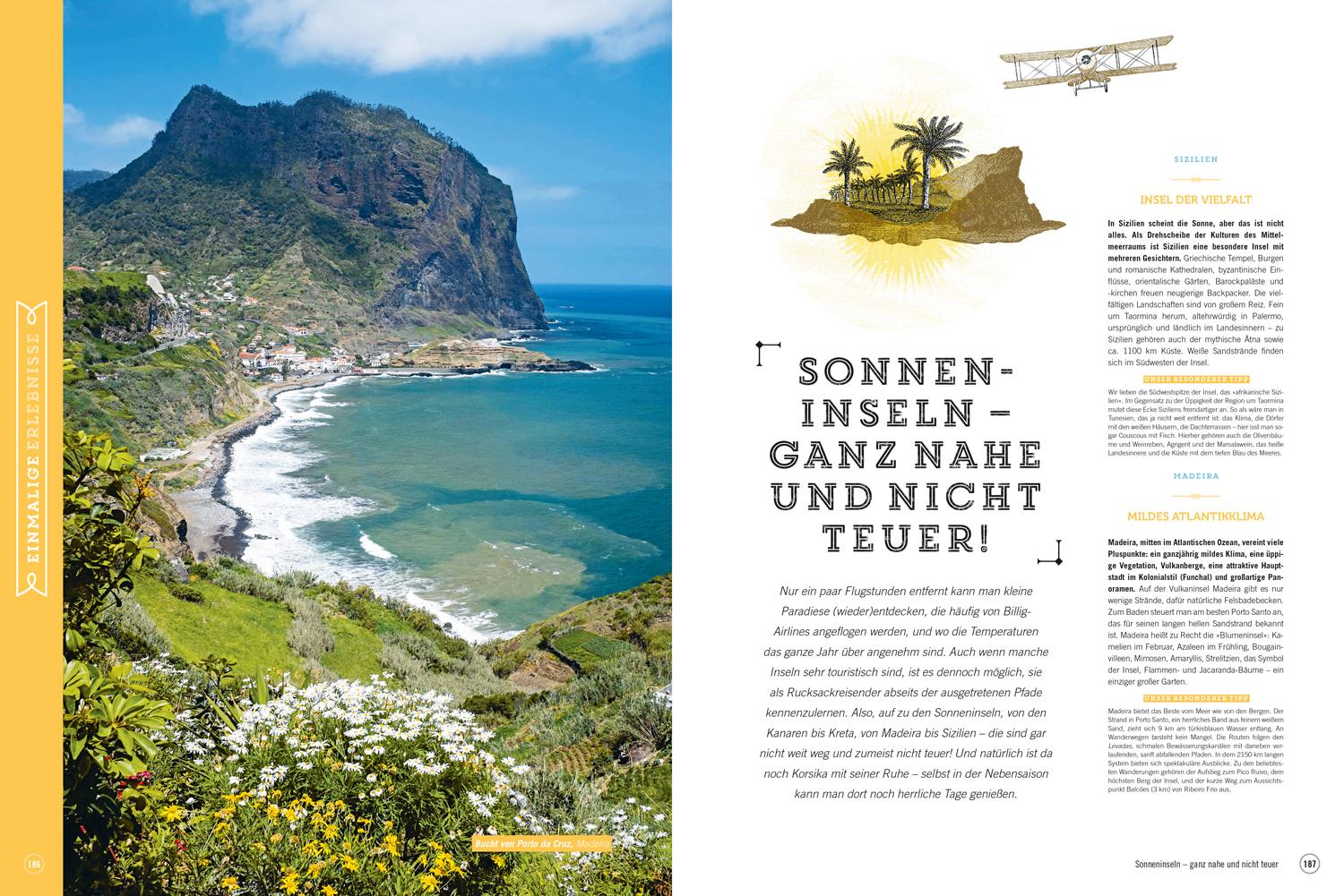 Beispielinhalt (Bild) DUMONT Bildband Atlas der Reiselust