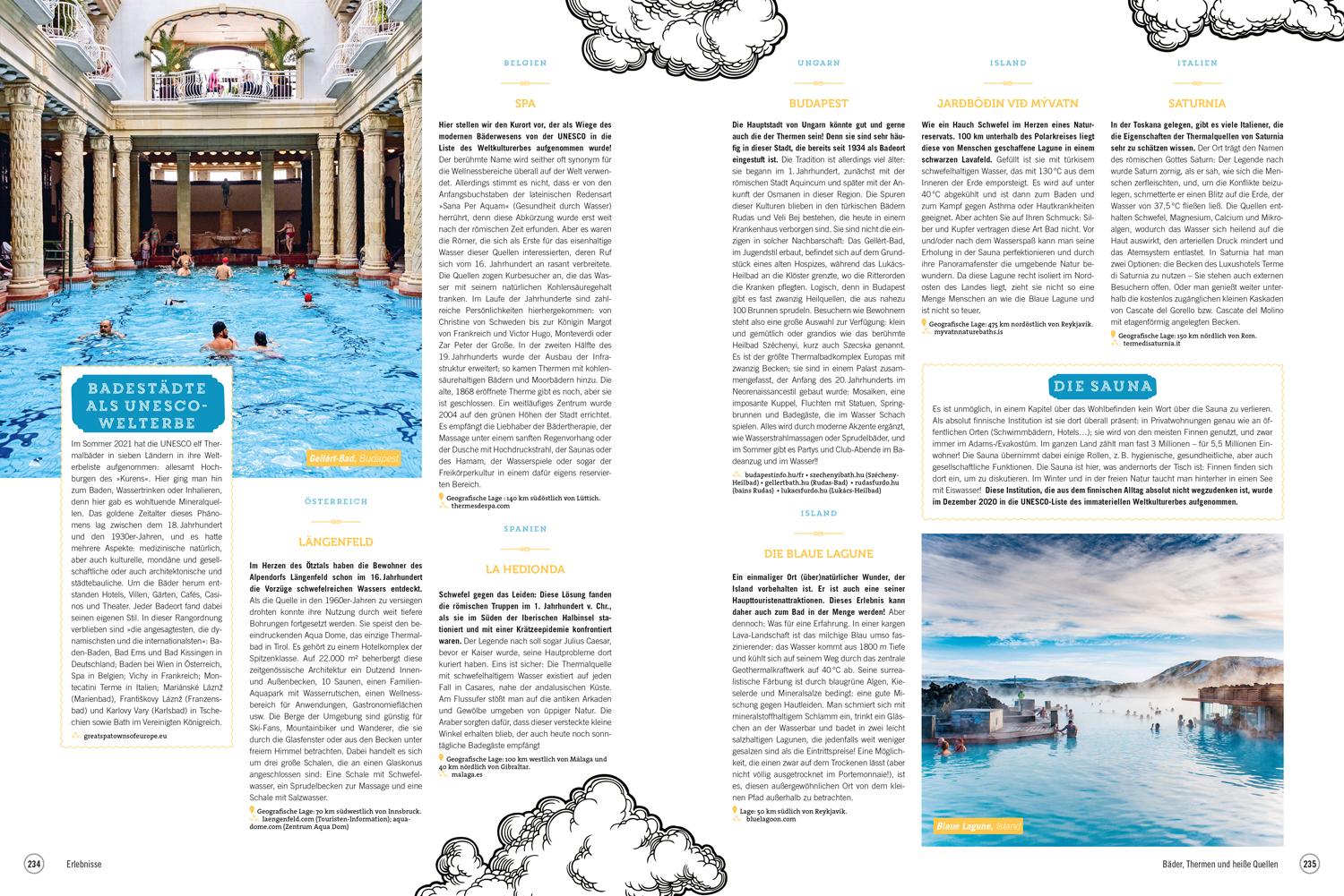 Beispielinhalt (Bild) DUMONT Bildband Atlas der Reiselust