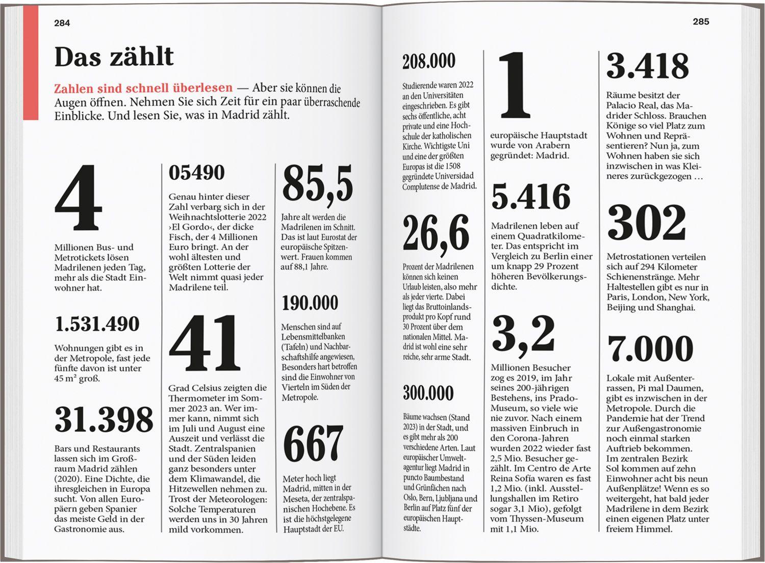 Beispielinhalt (Bild) DUMONT Reise-Taschenbuch Reiseführer Madrid & Umgebung