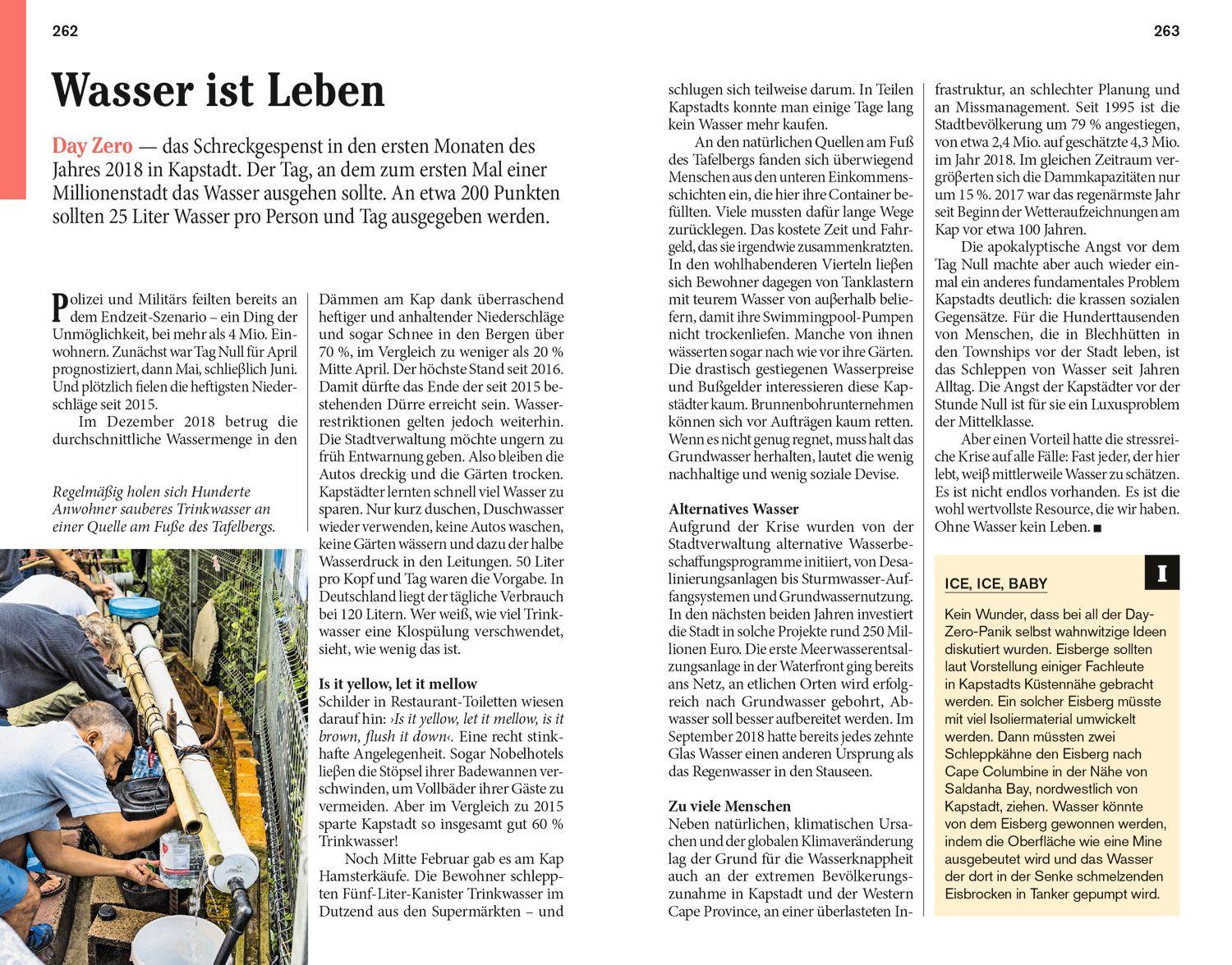 Beispielinhalt (Bild) DUMONT Reise-Taschenbuch Reiseführer Kapstadt & Western Cape
