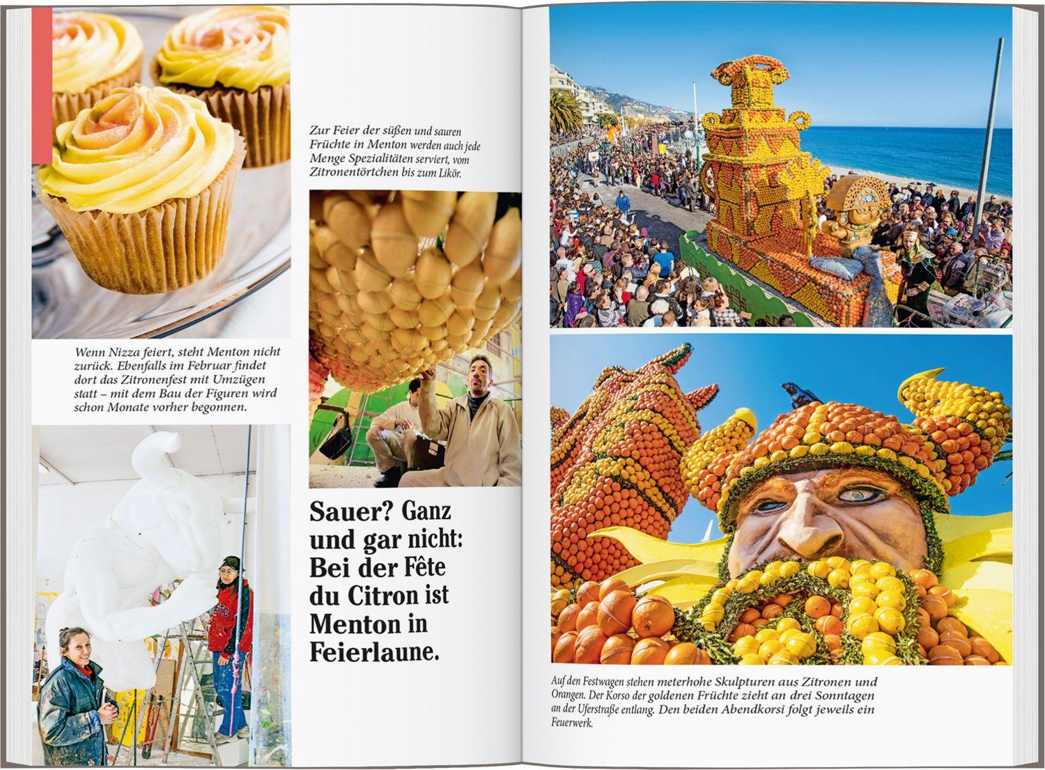 Beispielinhalt (Bild) DUMONT Reise-Taschenbuch Reiseführer Côte d'Azur