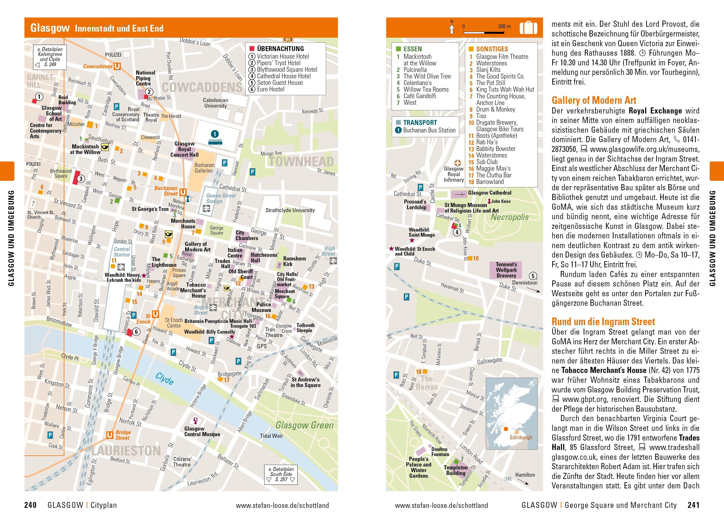 Beispielinhalt (Bild) Stefan Loose Reiseführer Schottland