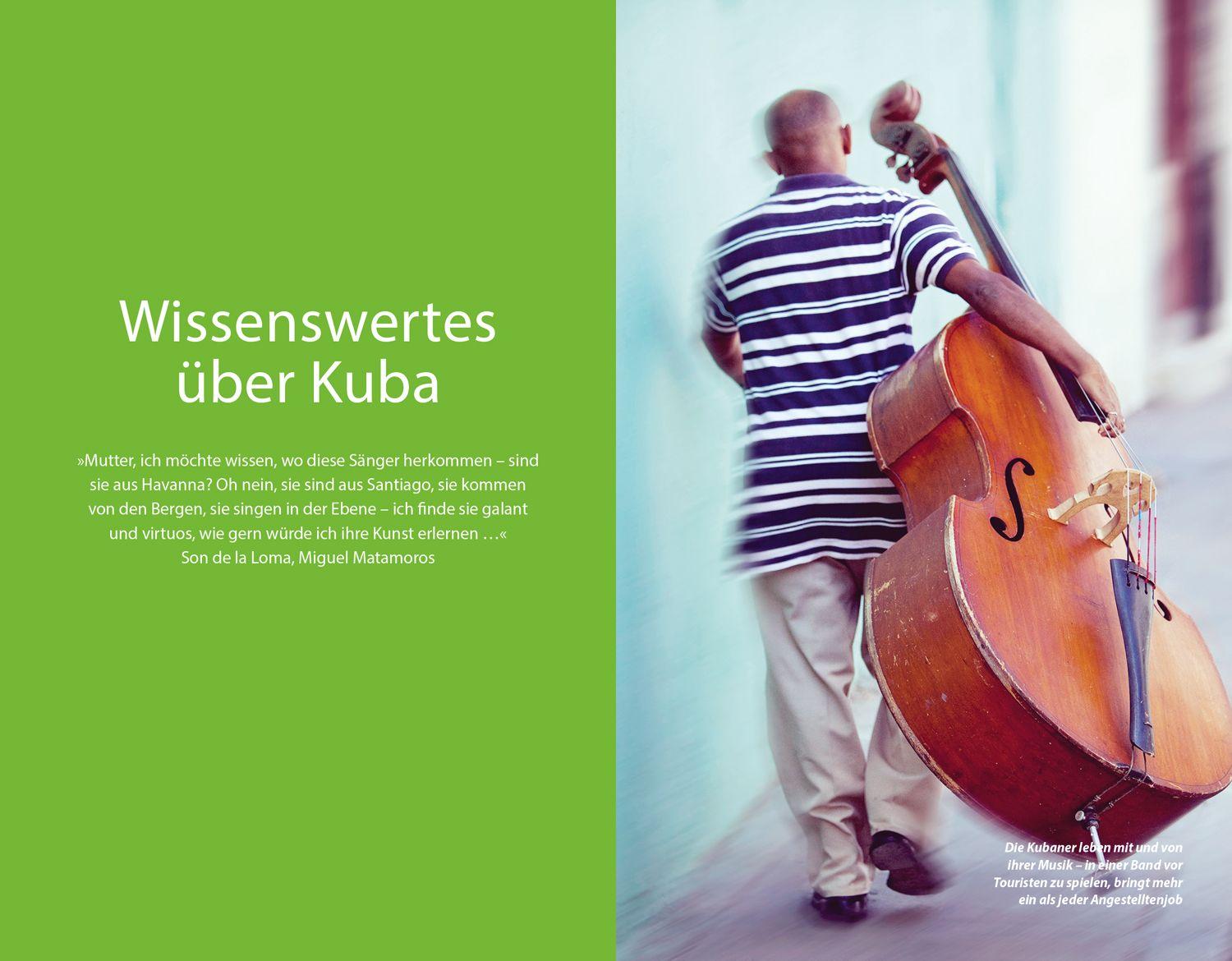 Beispielinhalt (Bild) DUMONT Reise-Handbuch Reiseführer Kuba