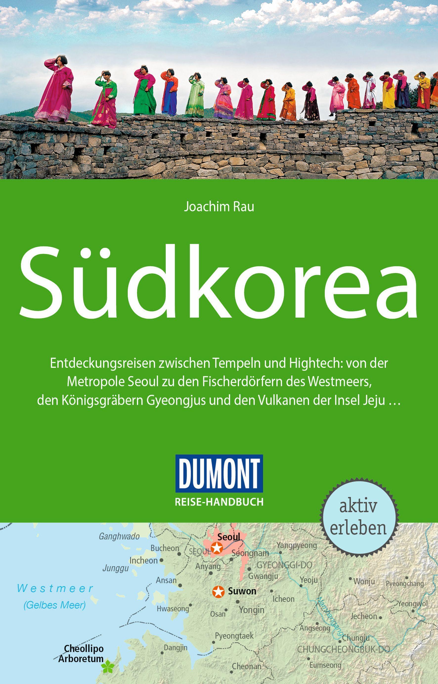 Vorderes Coverbild DUMONT Reise-Handbuch Reiseführer Südkorea