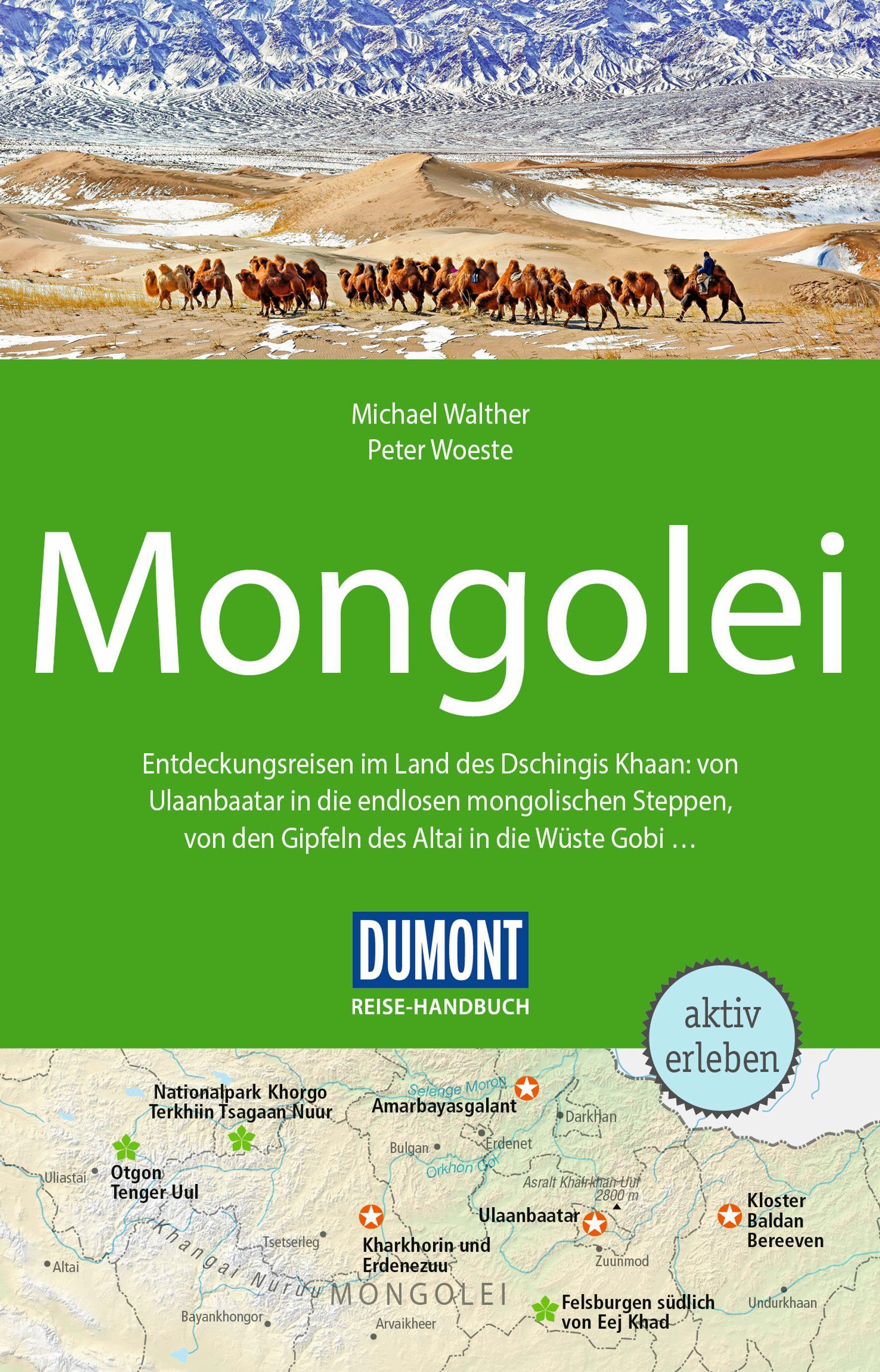 Vorderes Coverbild DUMONT Reise-Handbuch Reiseführer Mongolei