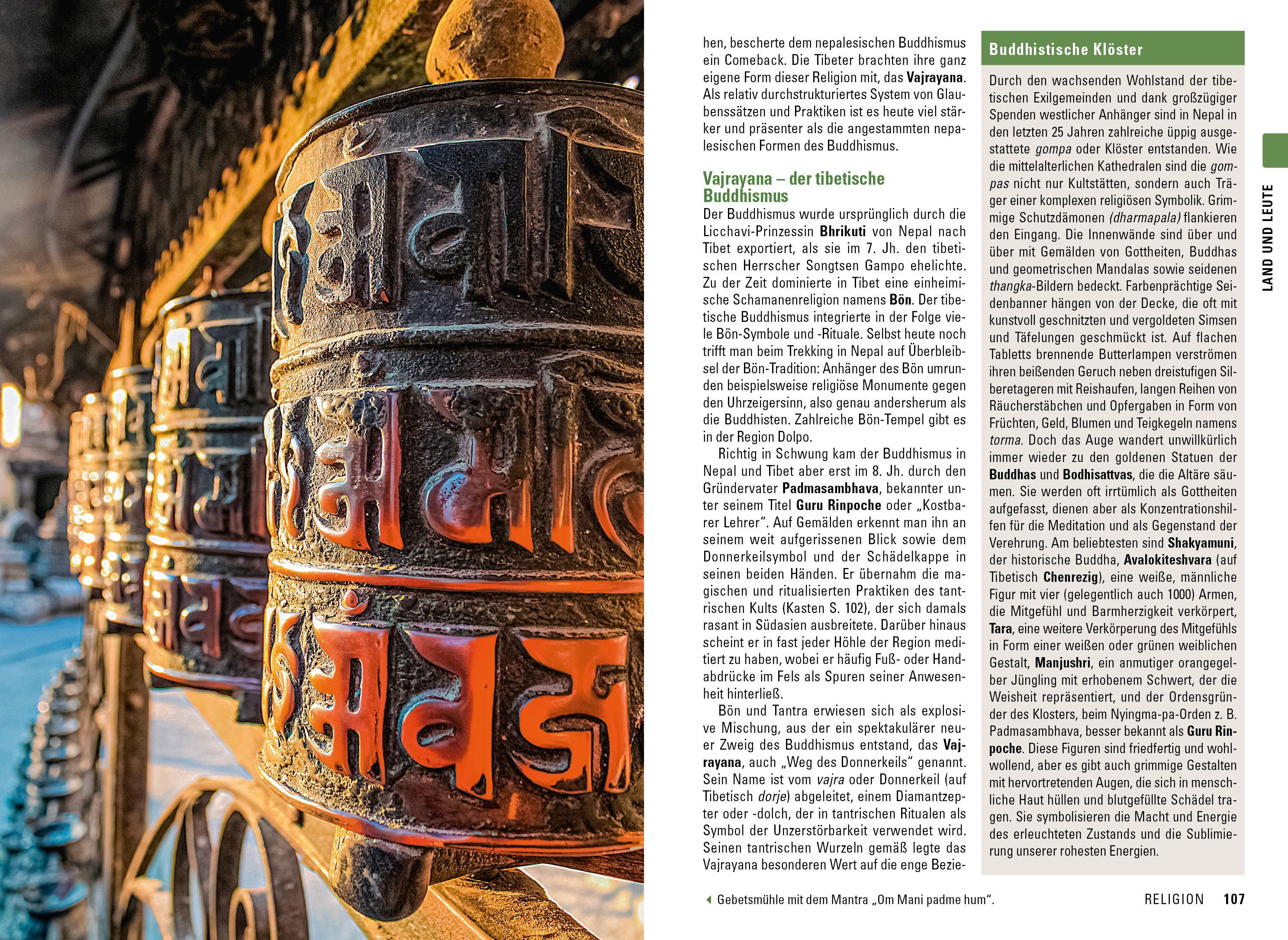 Beispielinhalt (Bild) Stefan Loose Reiseführer Nepal