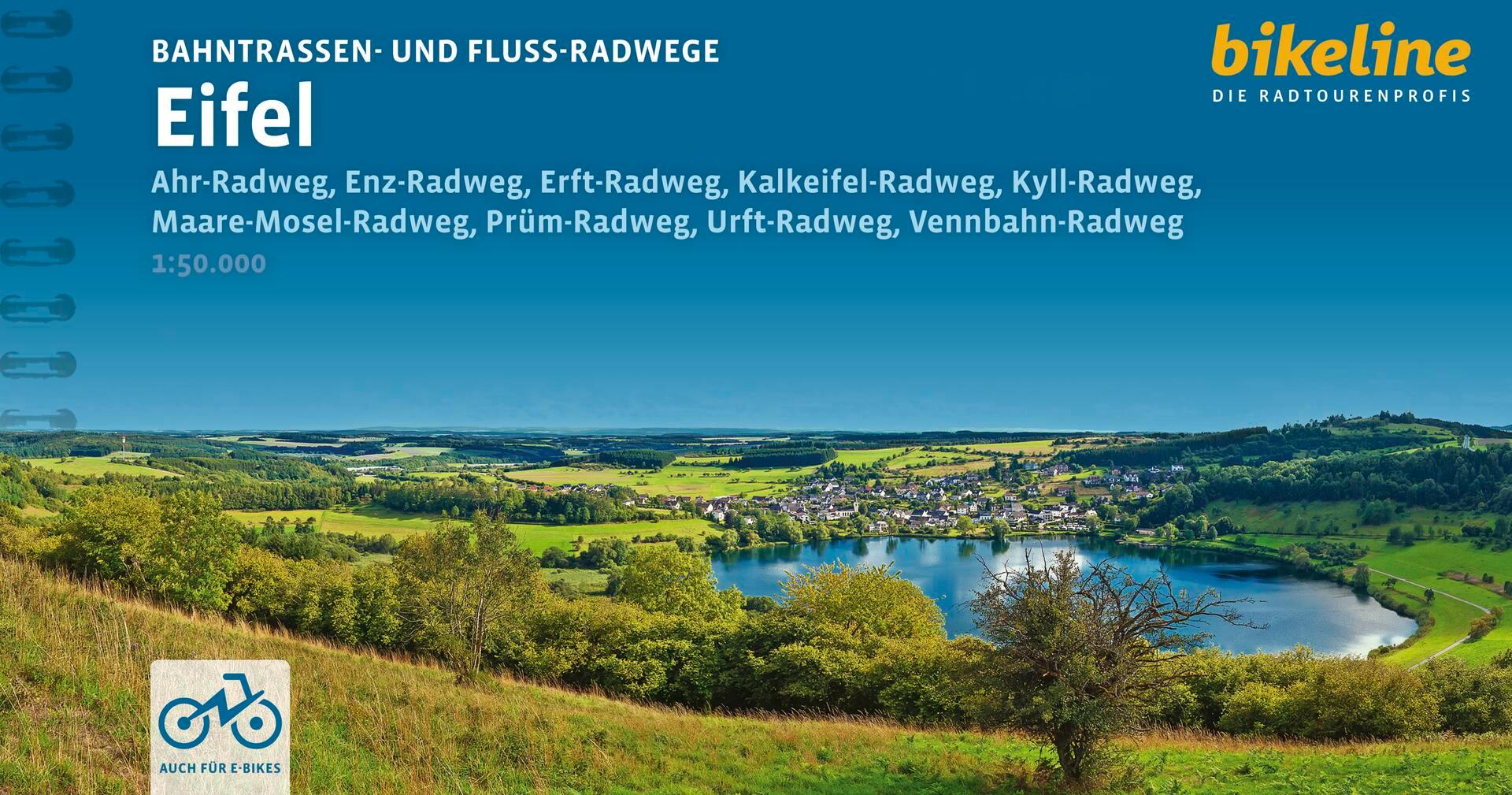 Vorderes Coverbild Bahntrassen- und Fluss-Radwege Eifel