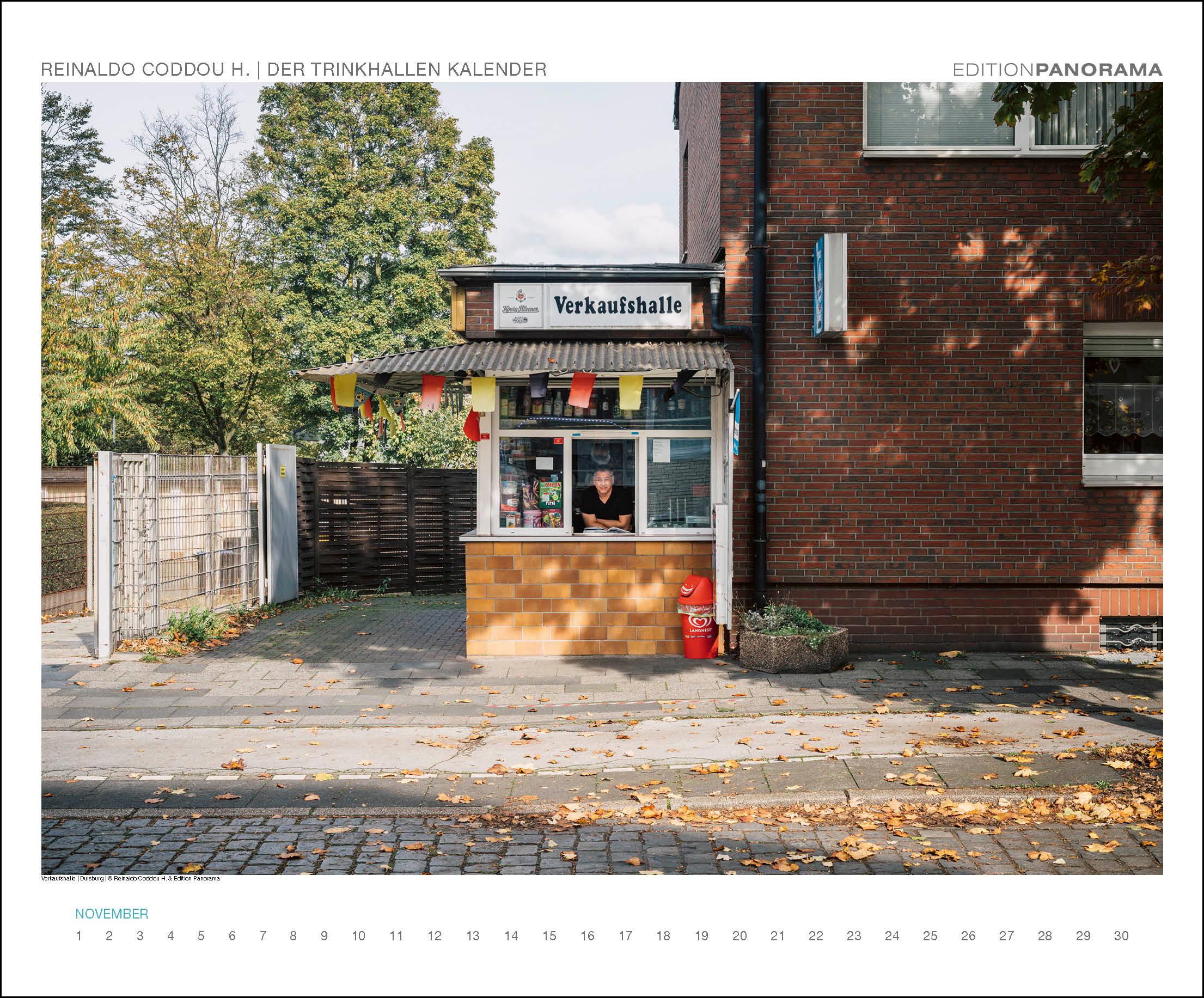 Beispielinhalt (Bild) DER TRINKHALLEN KALENDER - Trinkhallen im Ruhrgebiert