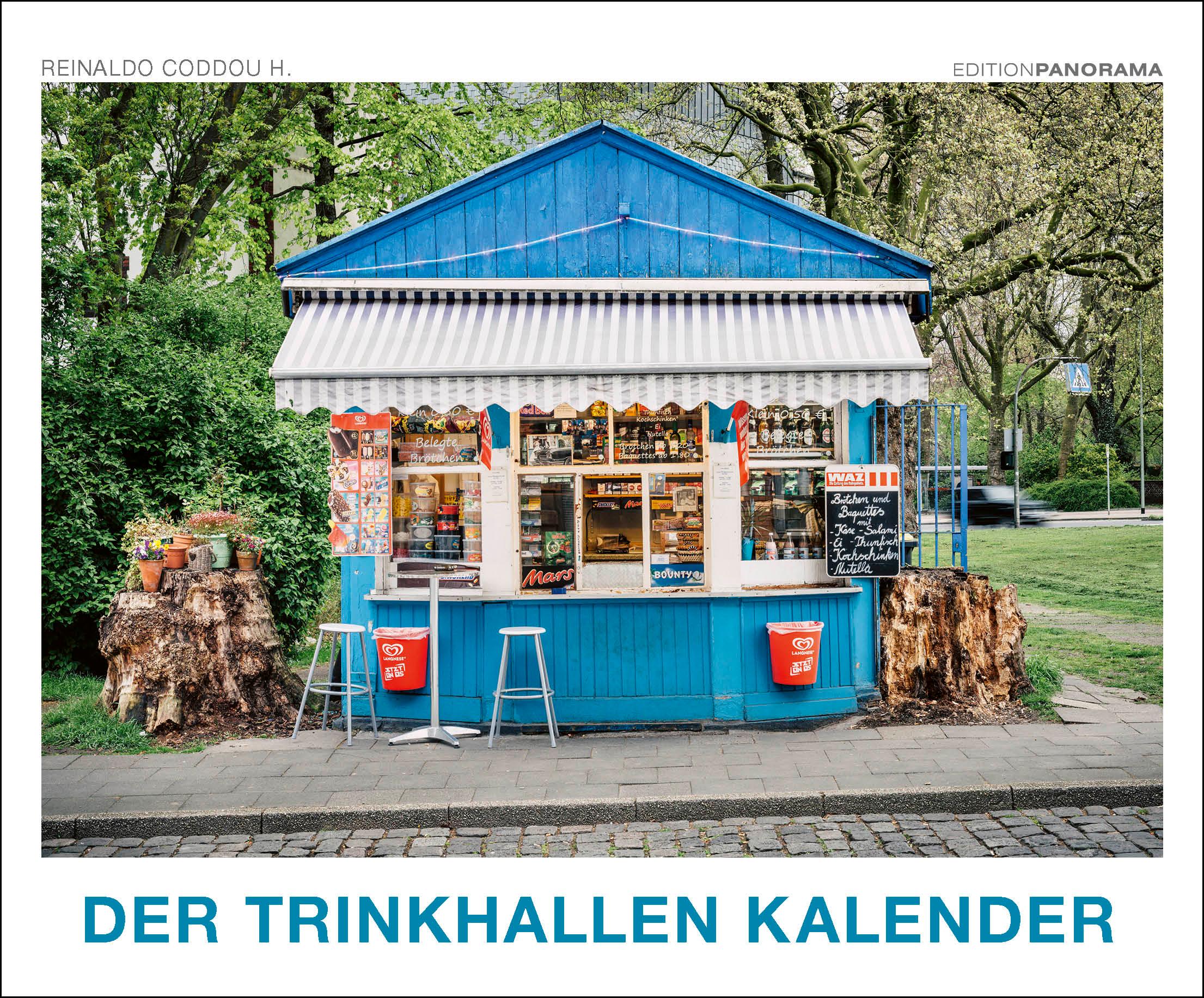 Vorderes Coverbild DER TRINKHALLEN KALENDER - Trinkhallen im Ruhrgebiert