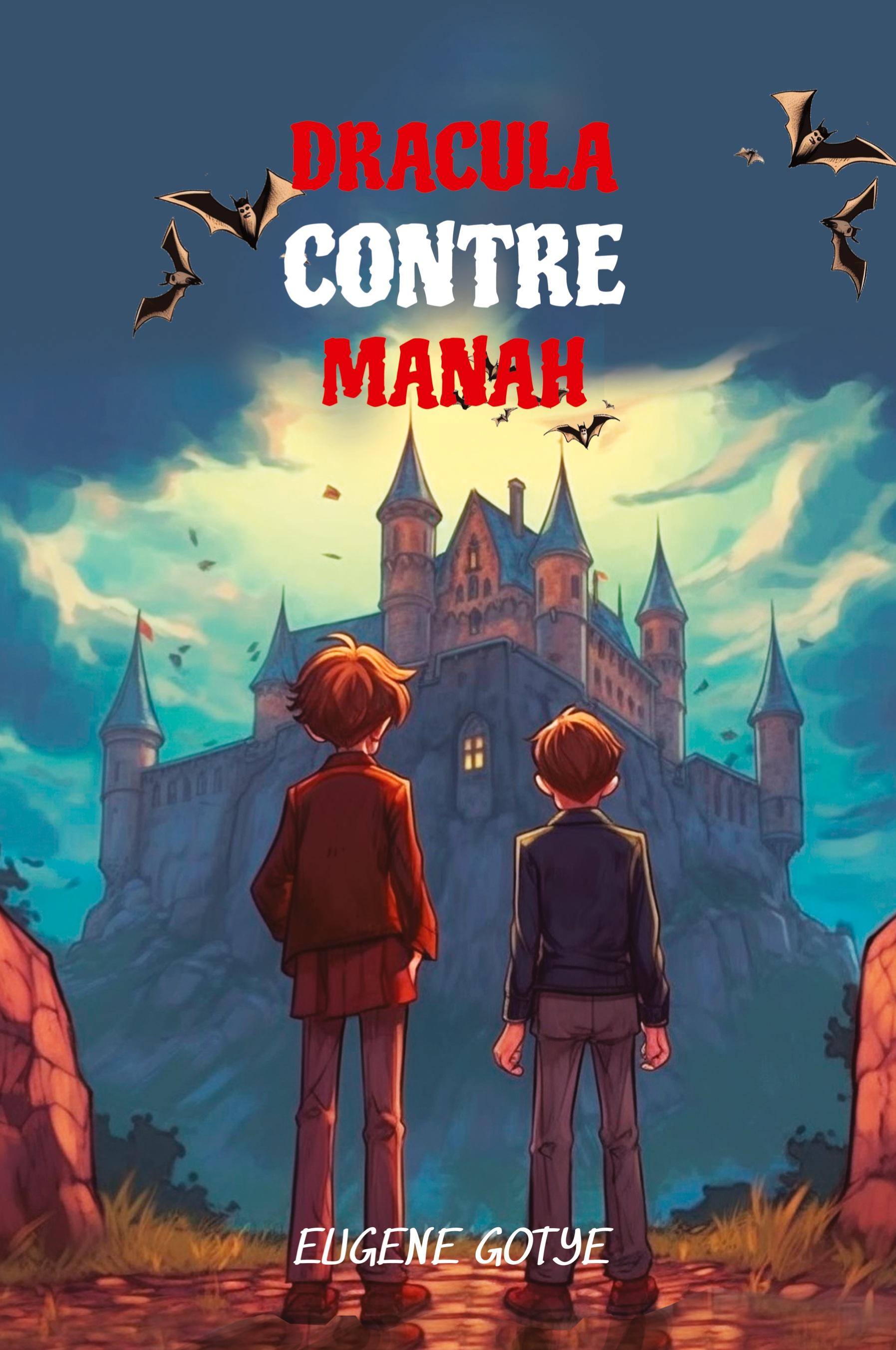 Vorderes Coverbild Learn French Language with Dracula Contre Manah