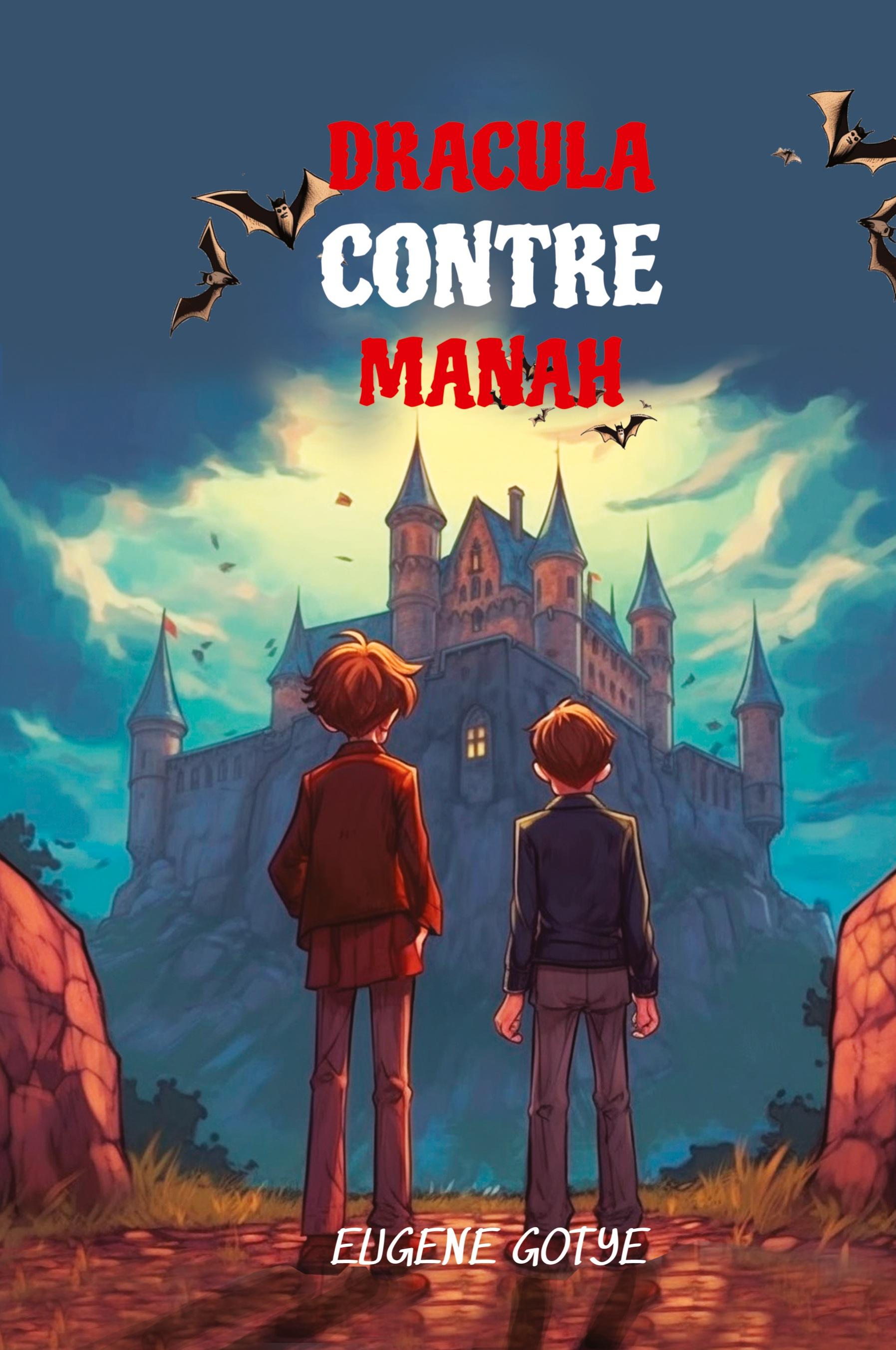 Vorderes Coverbild Learn French Language with Dracula Contre Manah