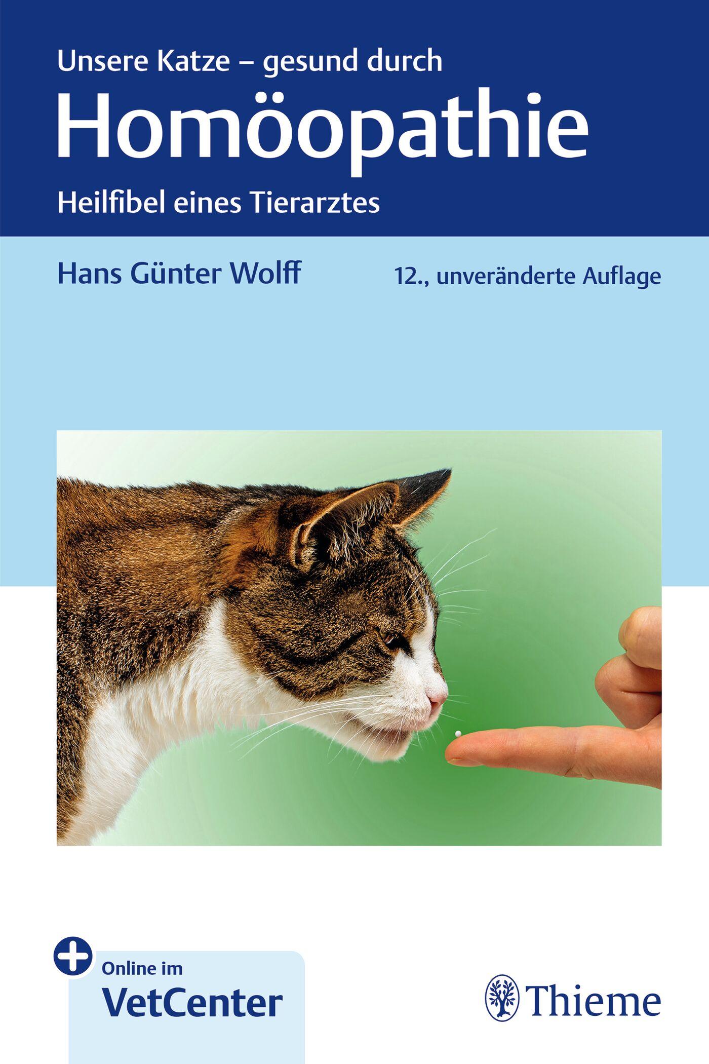 Vorderes Coverbild Unsere Katze - gesund durch Homöopathie
