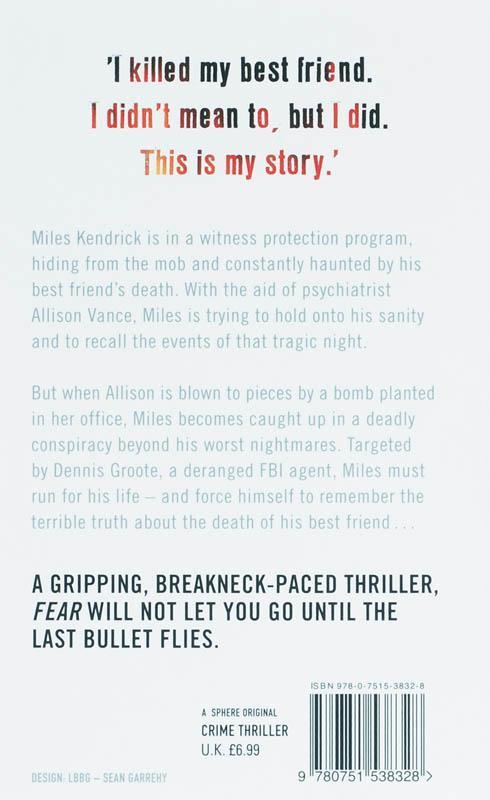 Rückseitencover Fear