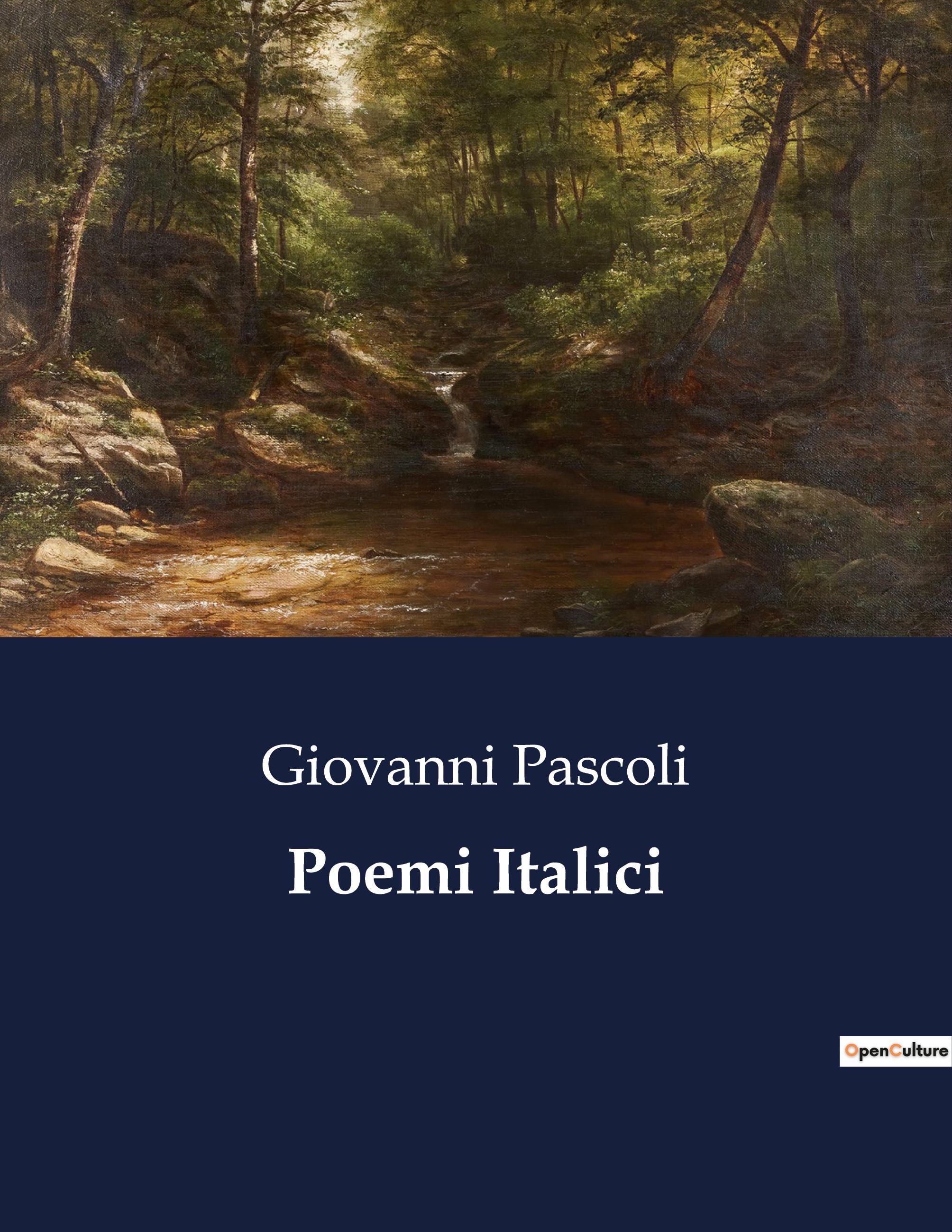 Vorderes Coverbild Poemi Italici