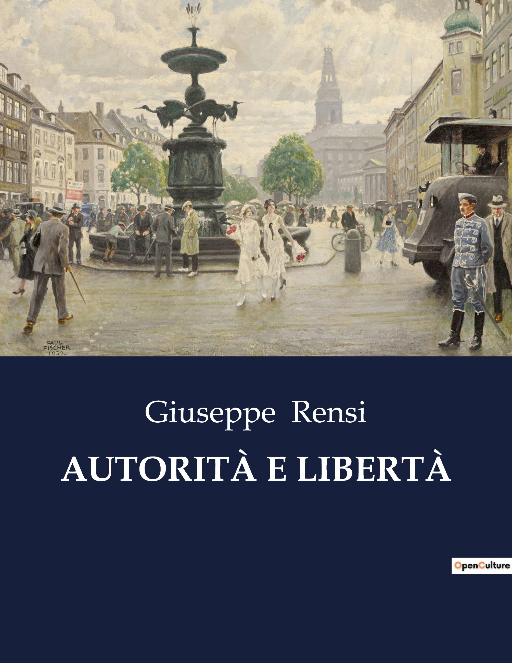 Vorderes Coverbild AUTORITÀ E LIBERTÀ
