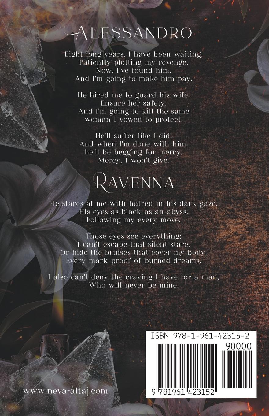 Rückseitencover Burned Dreams (Special Edition Print)