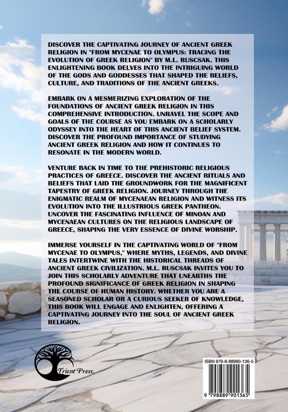 Rückseitencover From Mycenae to Olympus