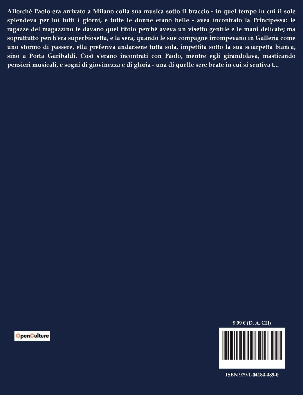 Rückseitencover Primavera e altri racconti