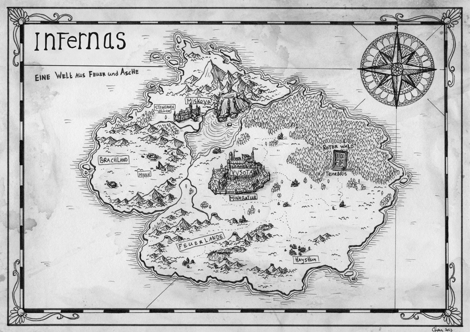 Beispielinhalt (Bild) Infernas 1: King of Ash