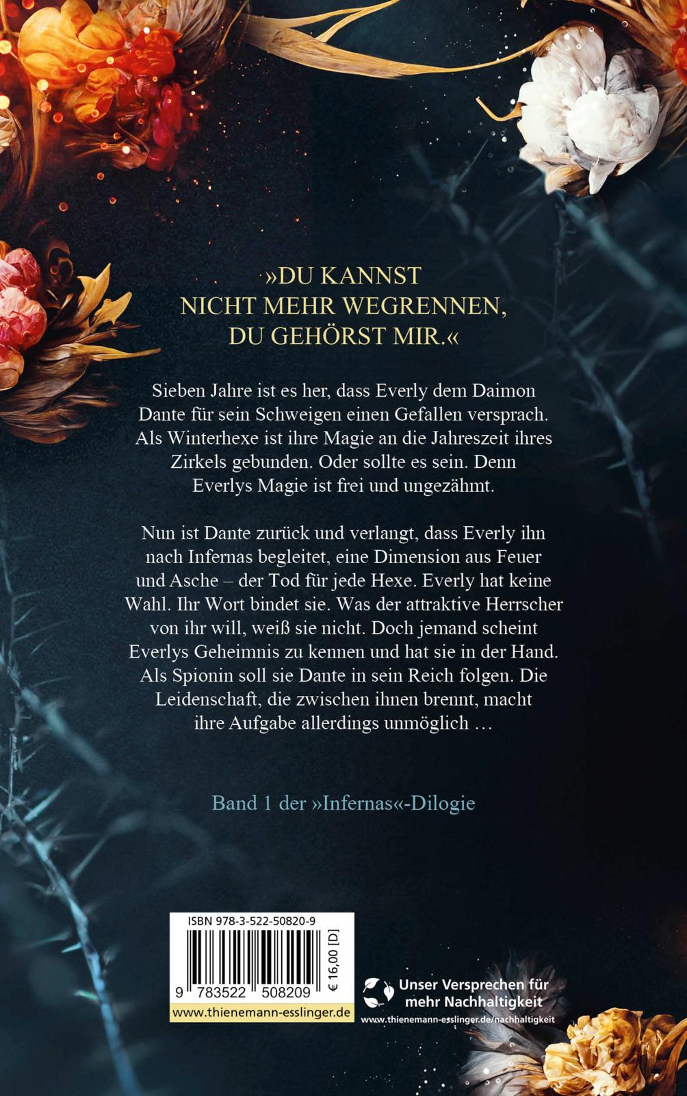 Rückseitencover Infernas 1: King of Ash