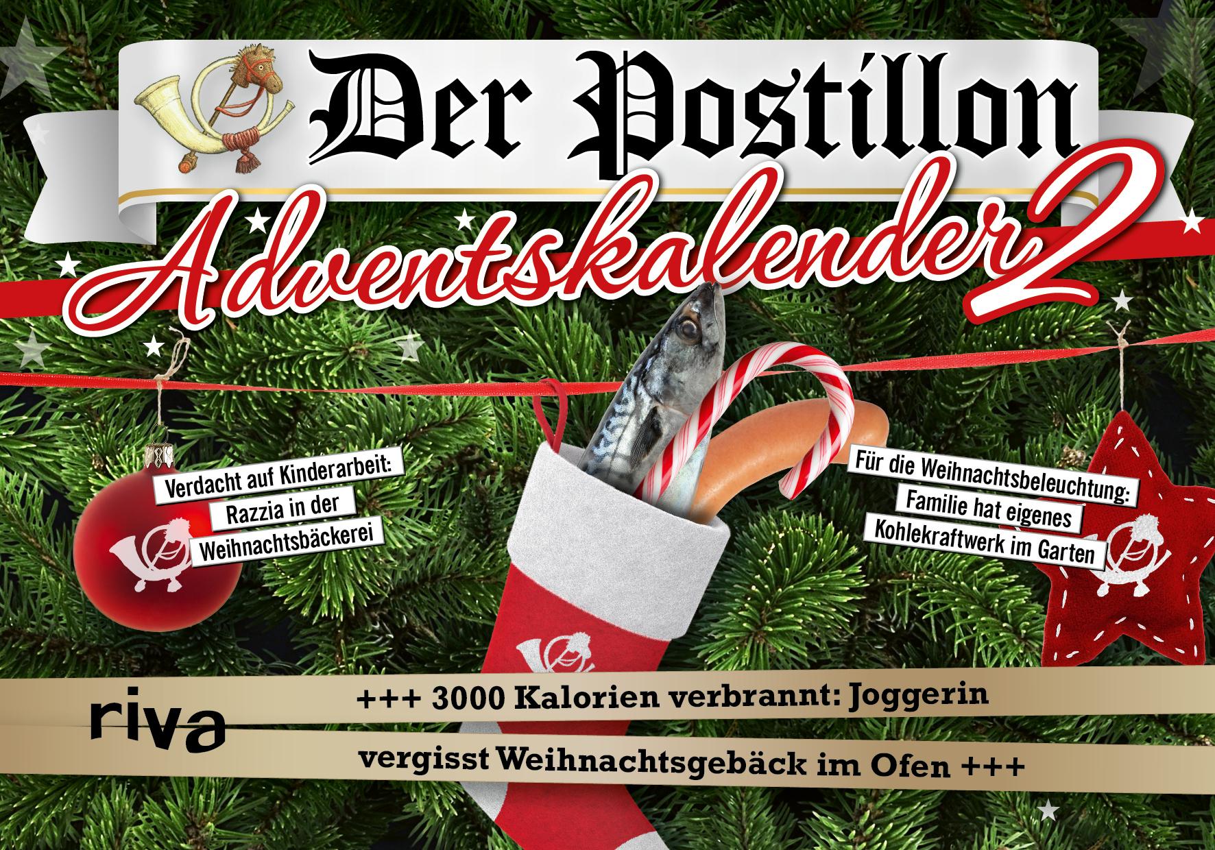 Vorderes Coverbild Der Postillon Adventskalender 2