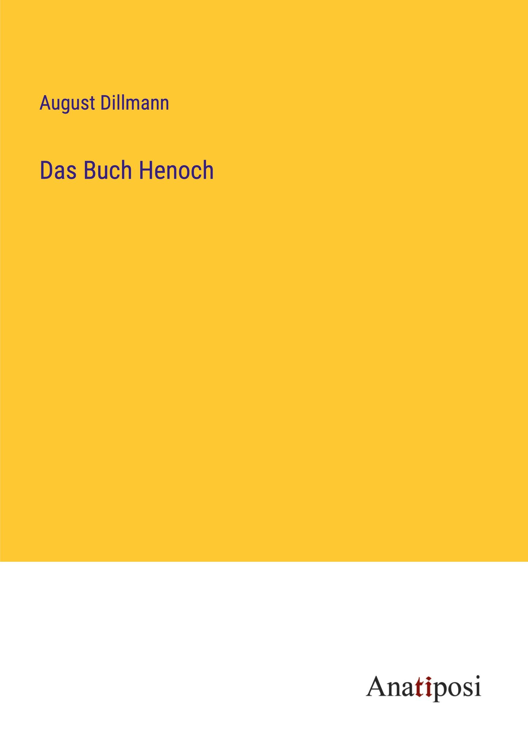 Vorderes Coverbild Das Buch Henoch