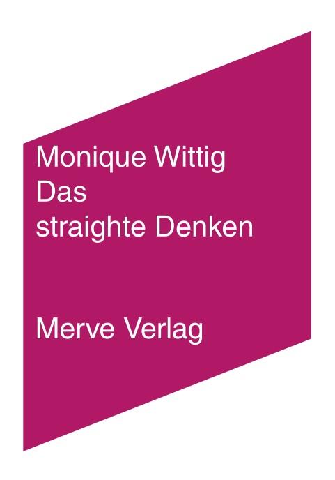 Vorderes Coverbild Das straighte Denken