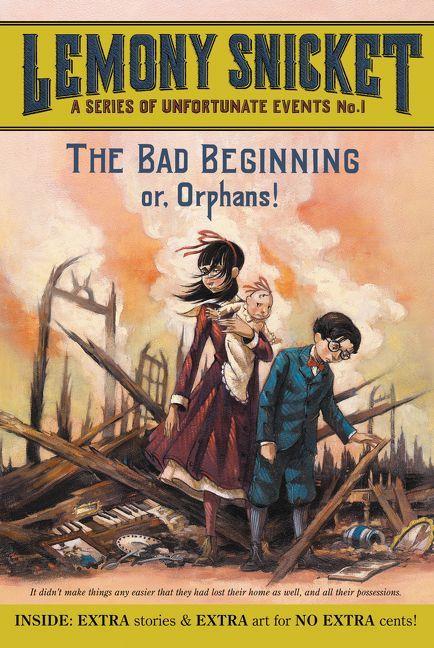 Vorderes Coverbild A Series of Unfortunate Events 01. The Bad Beginning