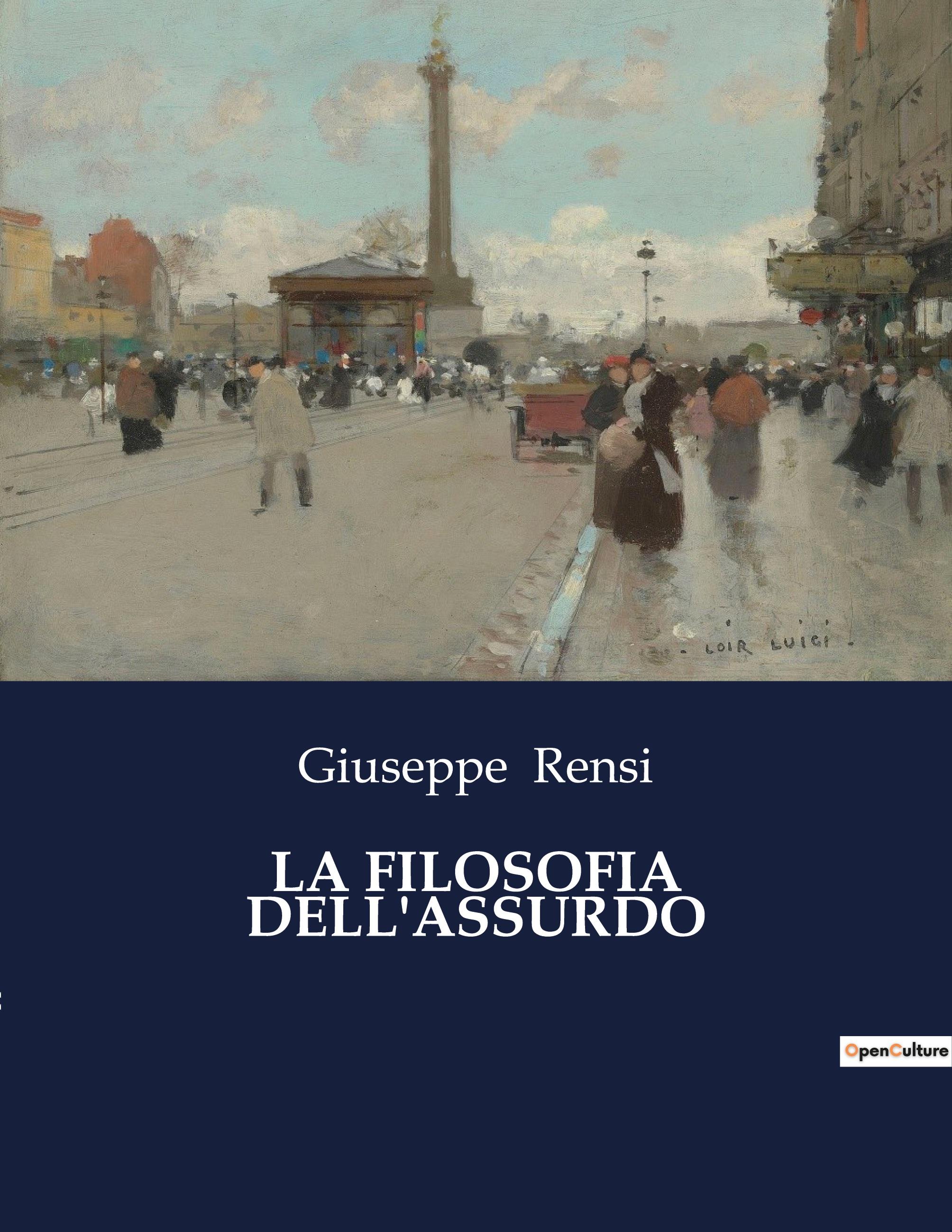 Vorderes Coverbild LA FILOSOFIA DELL'ASSURDO
