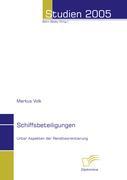 Vorderes Coverbild Schiffsbeteiligungen